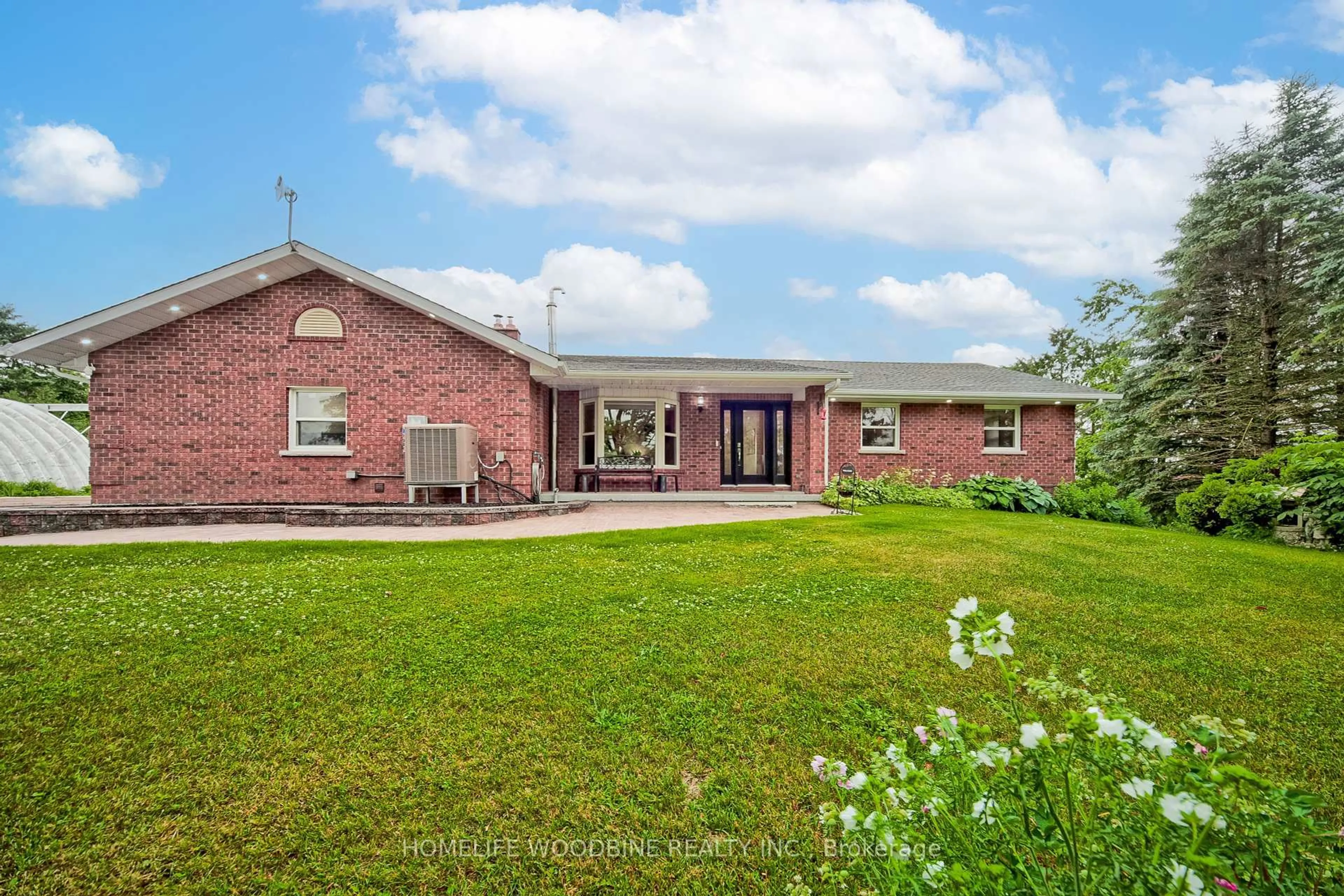 A pic from outside/outdoor area/front of a property/back of a property/a pic from drone, building for 309362 Centre Line B, Grey Highlands Ontario N0C 1A0