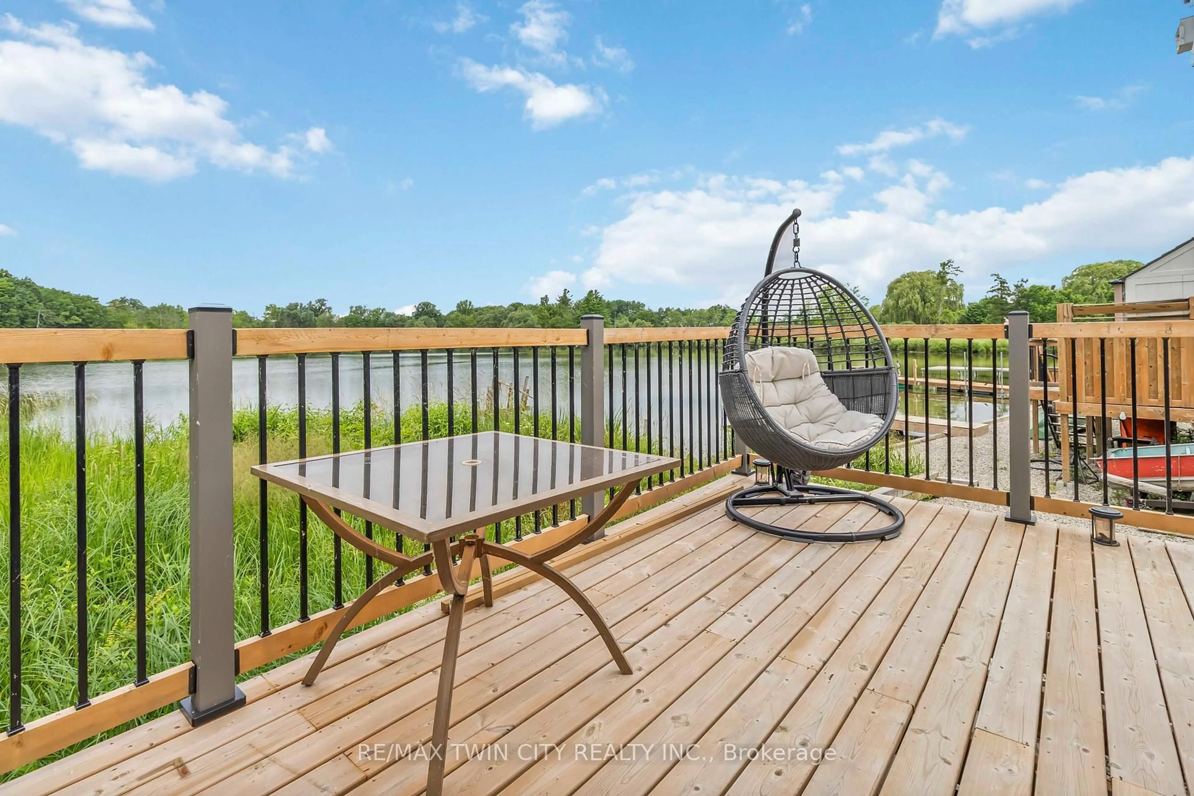 Patio, water/lake/river/ocean view for 99 Fourth Concession Rd #243, Brant Ontario N0E 1A0
