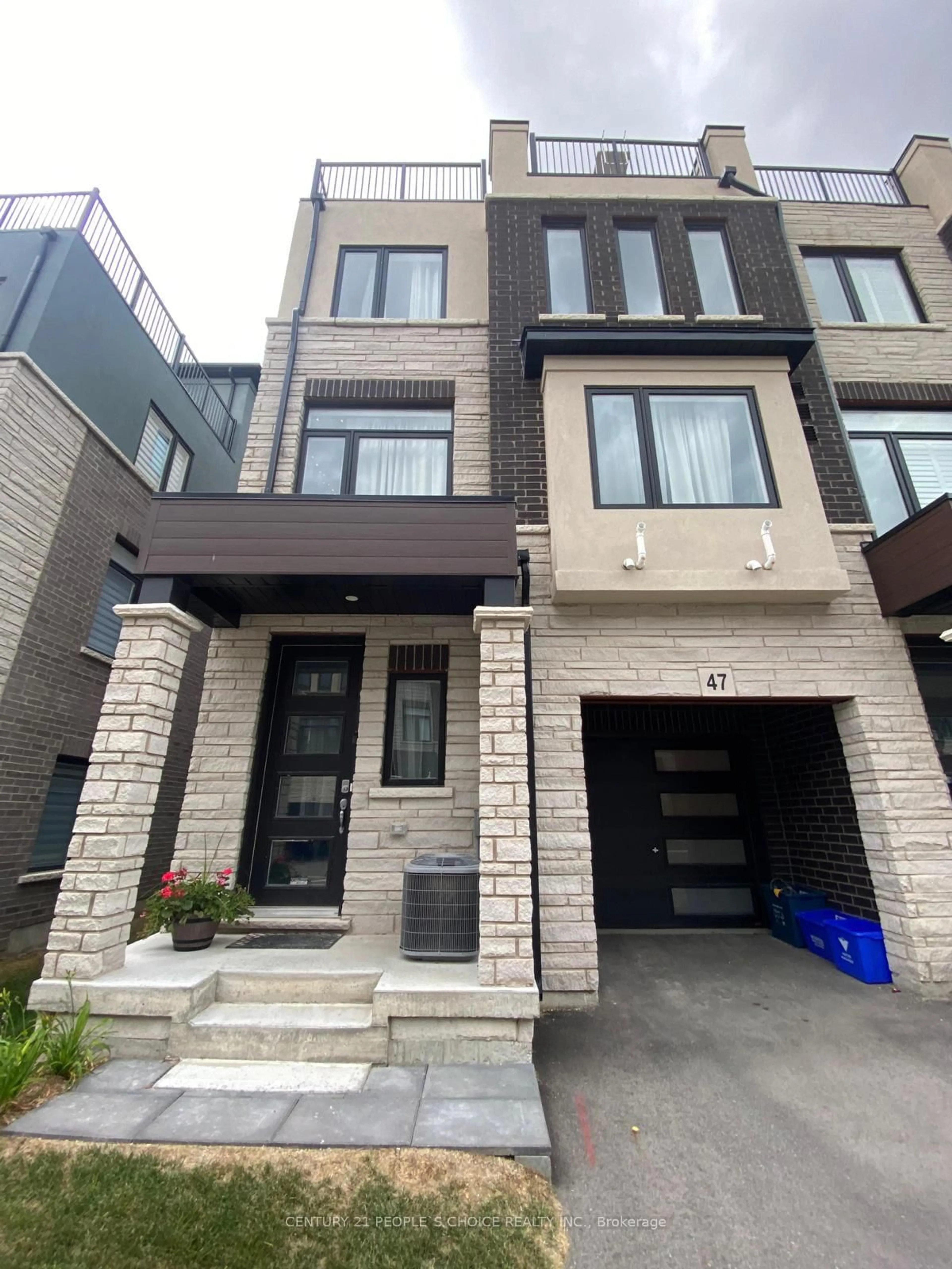 Home with brick exterior material, street for 314 Equestrian Way #47, Cambridge Ontario N3E 0E2