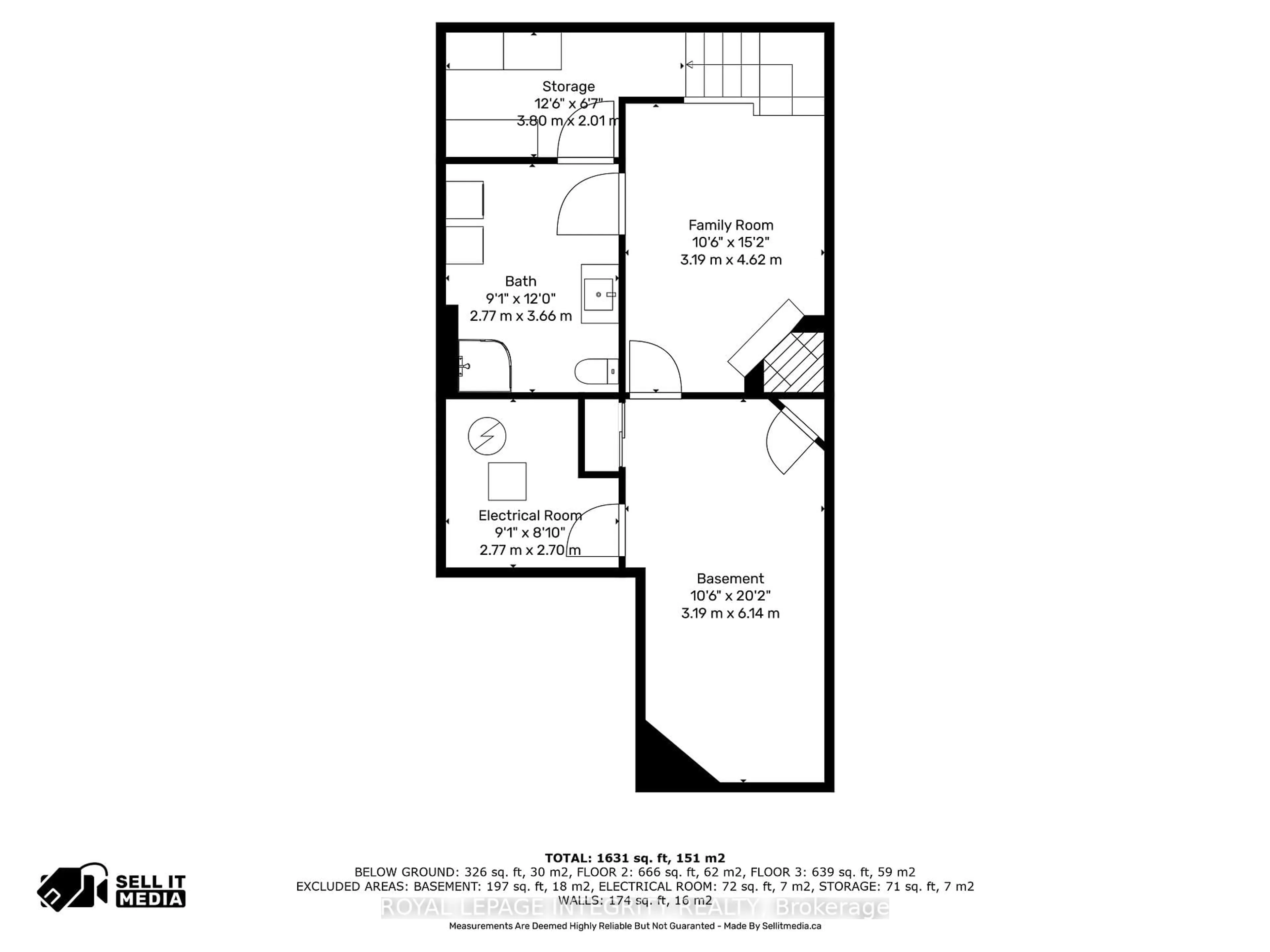 Floor plan for 104 Claiborne Way #37, Orleans Ontario K1E 3V9