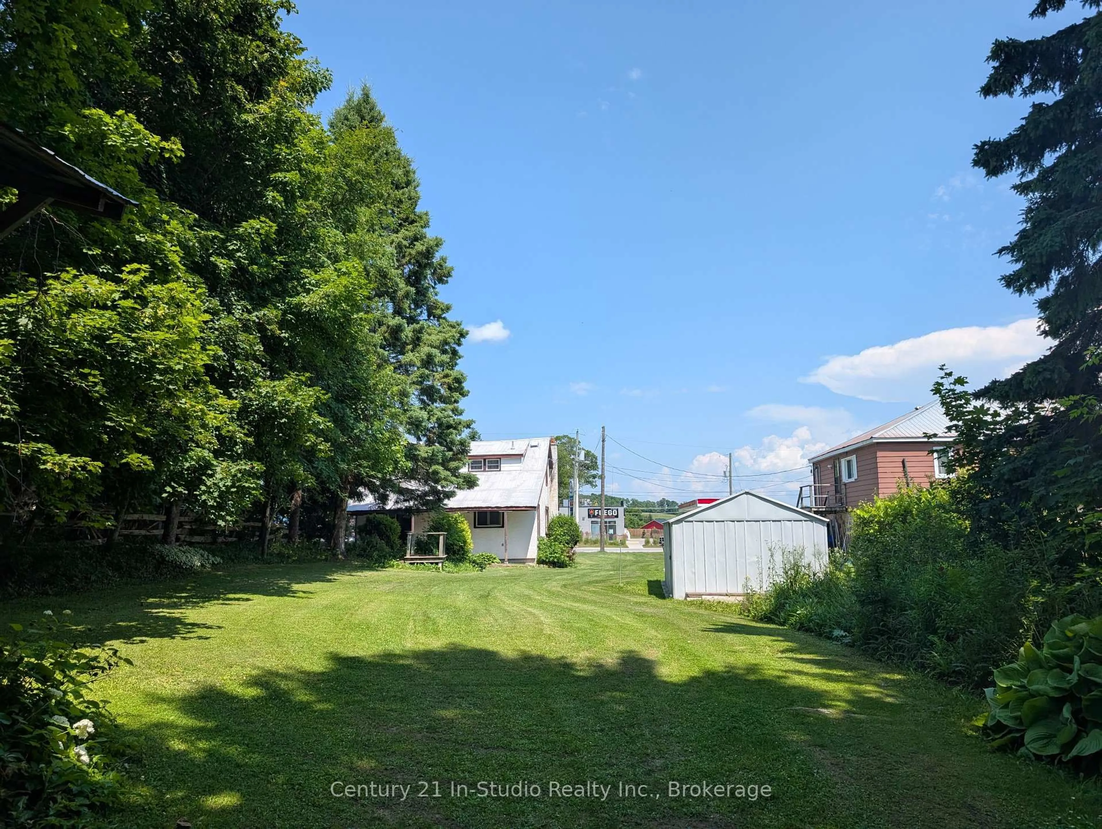 A pic from outside/outdoor area/front of a property/back of a property/a pic from drone, unknown for 78 Garafraxa St, Chatsworth Ontario N0H 1G0
