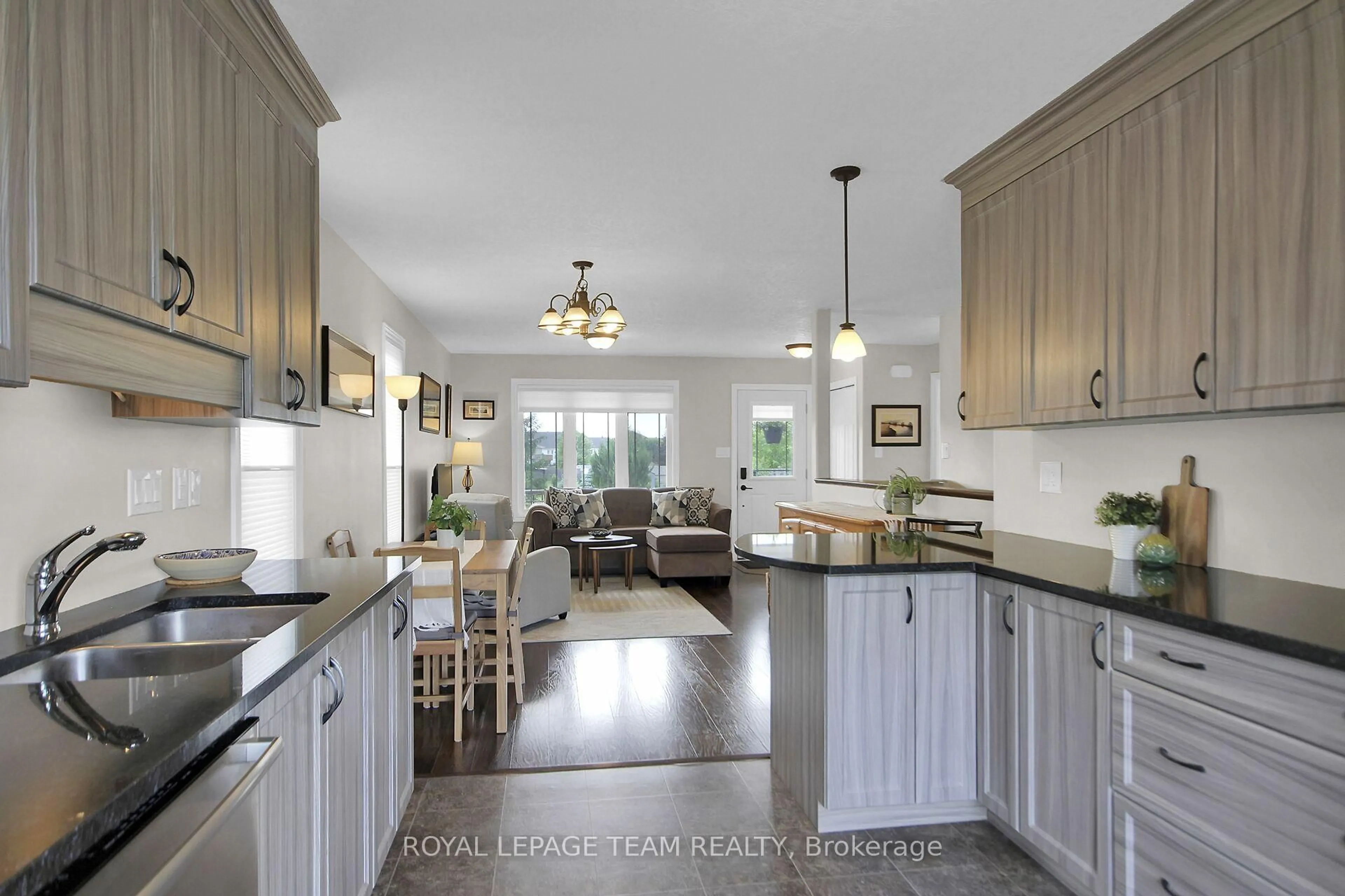 Open concept kitchen, ceramic/tile floor for 167 Harold St, Smiths Falls Ontario K7A 0A1
