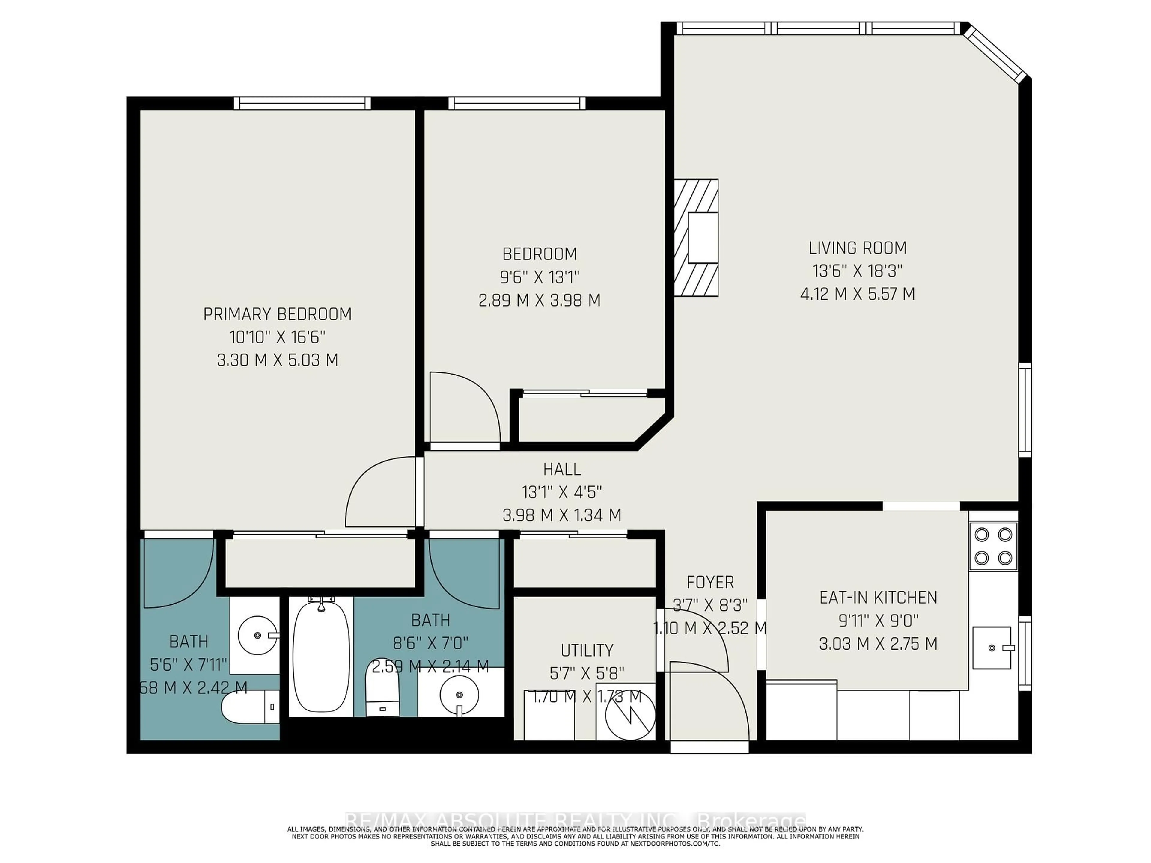 Floor plan for 124 Daniel St #308, Arnprior Ontario K7S 2L7