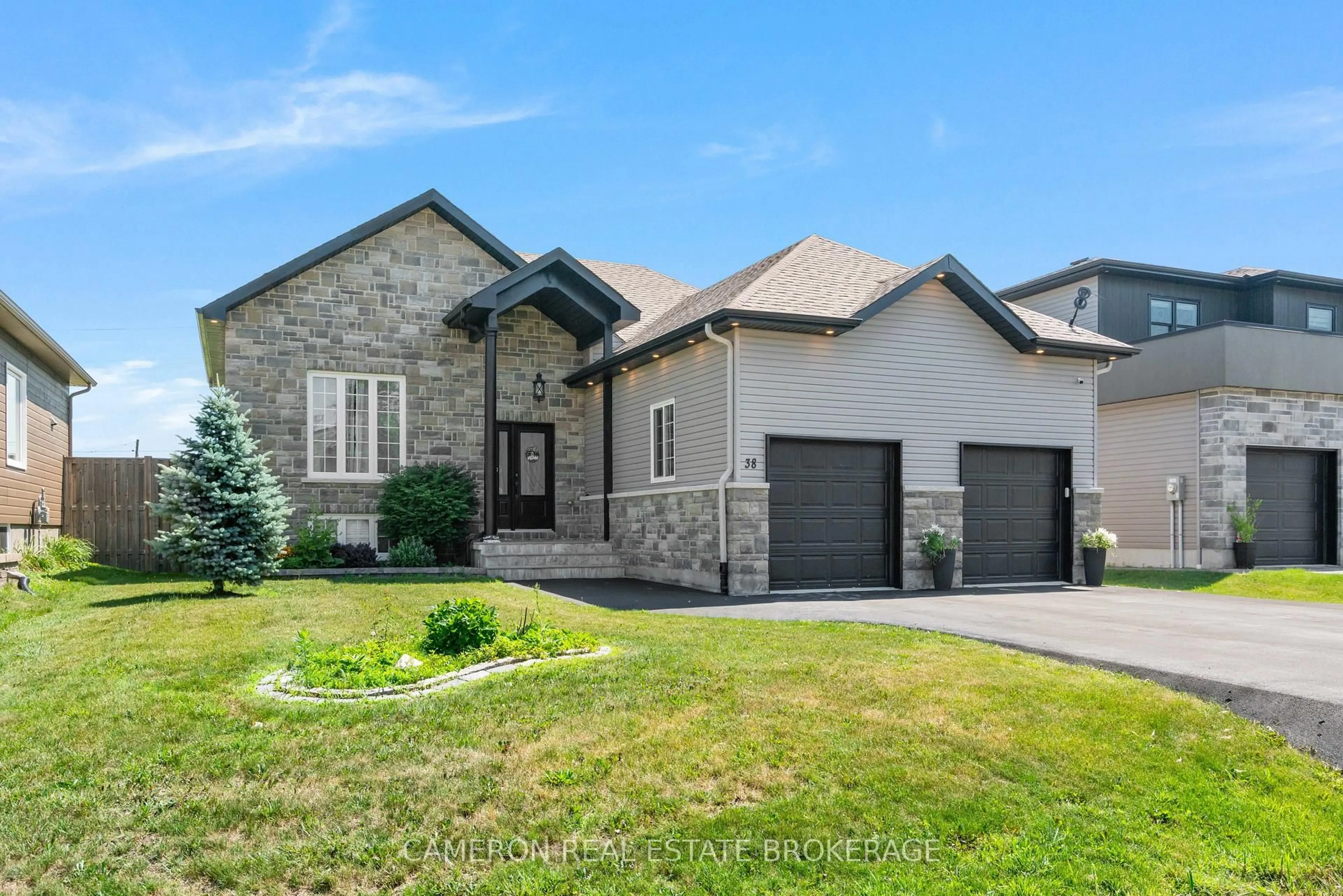 Home with brick exterior material, street for 38 Abagail Cres, South Stormont Ontario K0C 1M0