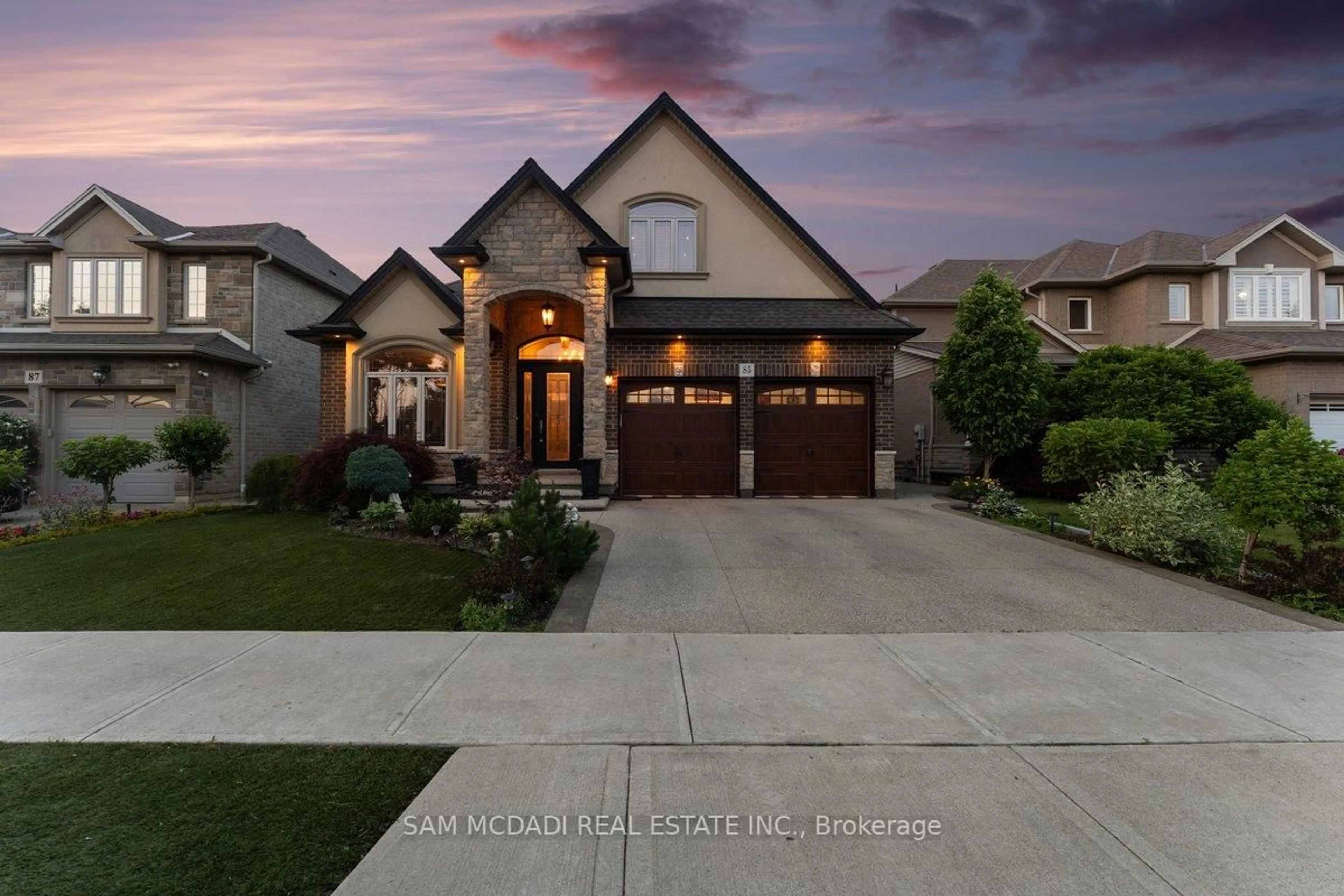 Home with brick exterior material, street for 85 Hillcroft Dr, Hamilton Ontario L8J 3W9