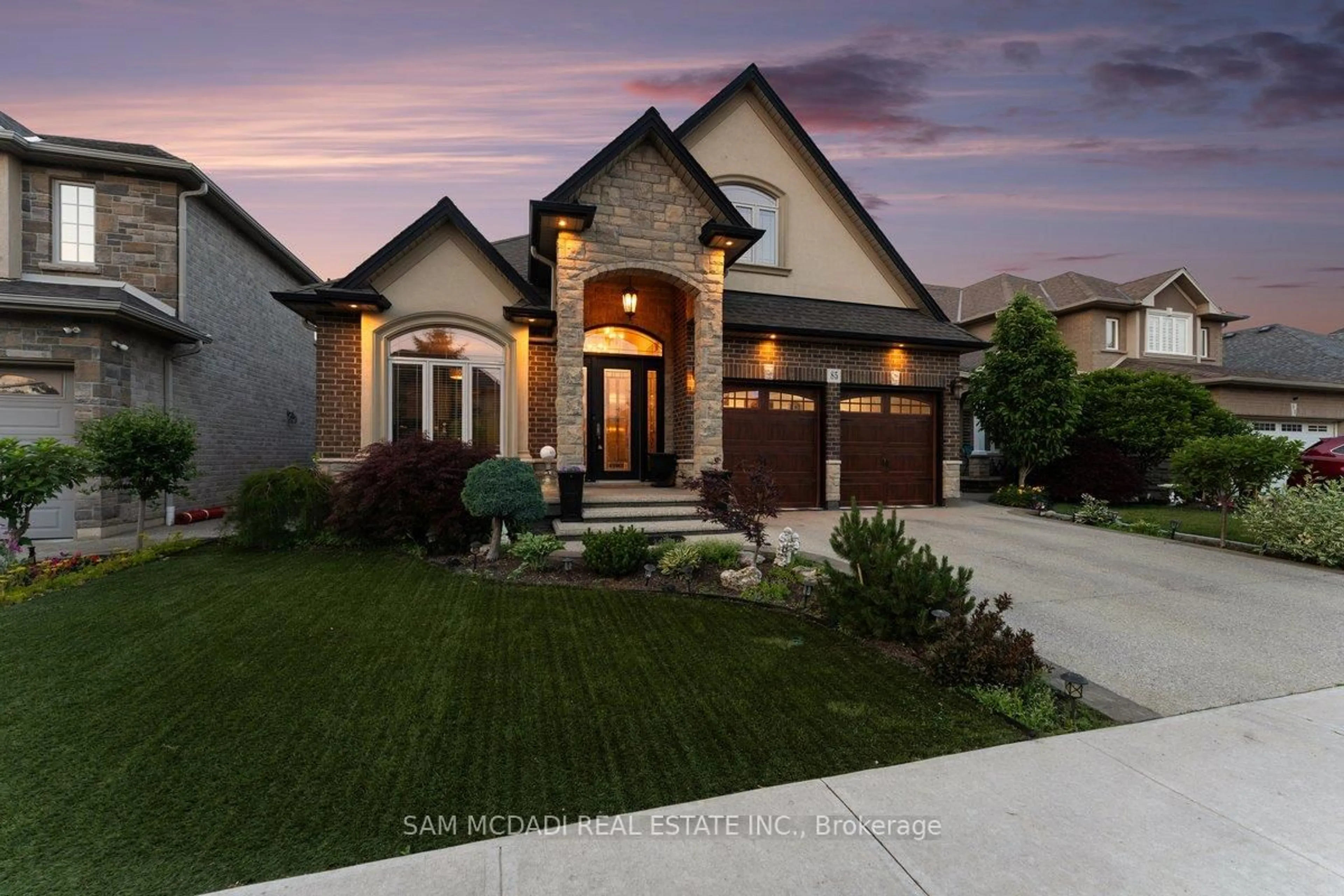 Home with brick exterior material, street for 85 Hillcroft Dr, Hamilton Ontario L8J 3W9