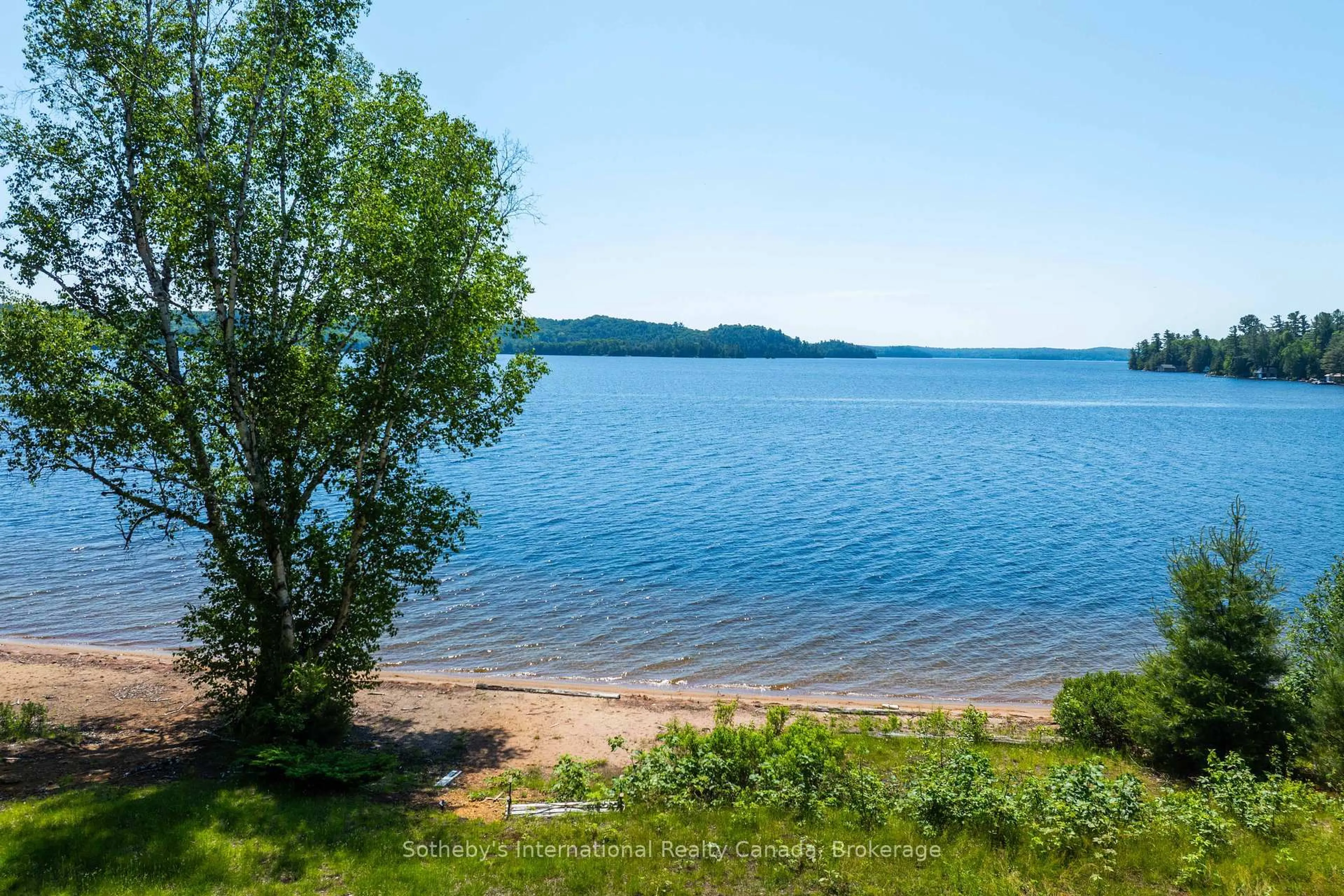 Patio, water/lake/river/ocean view for 2447 South Portage Rd, Lake of Bays Ontario L8H 6Z4