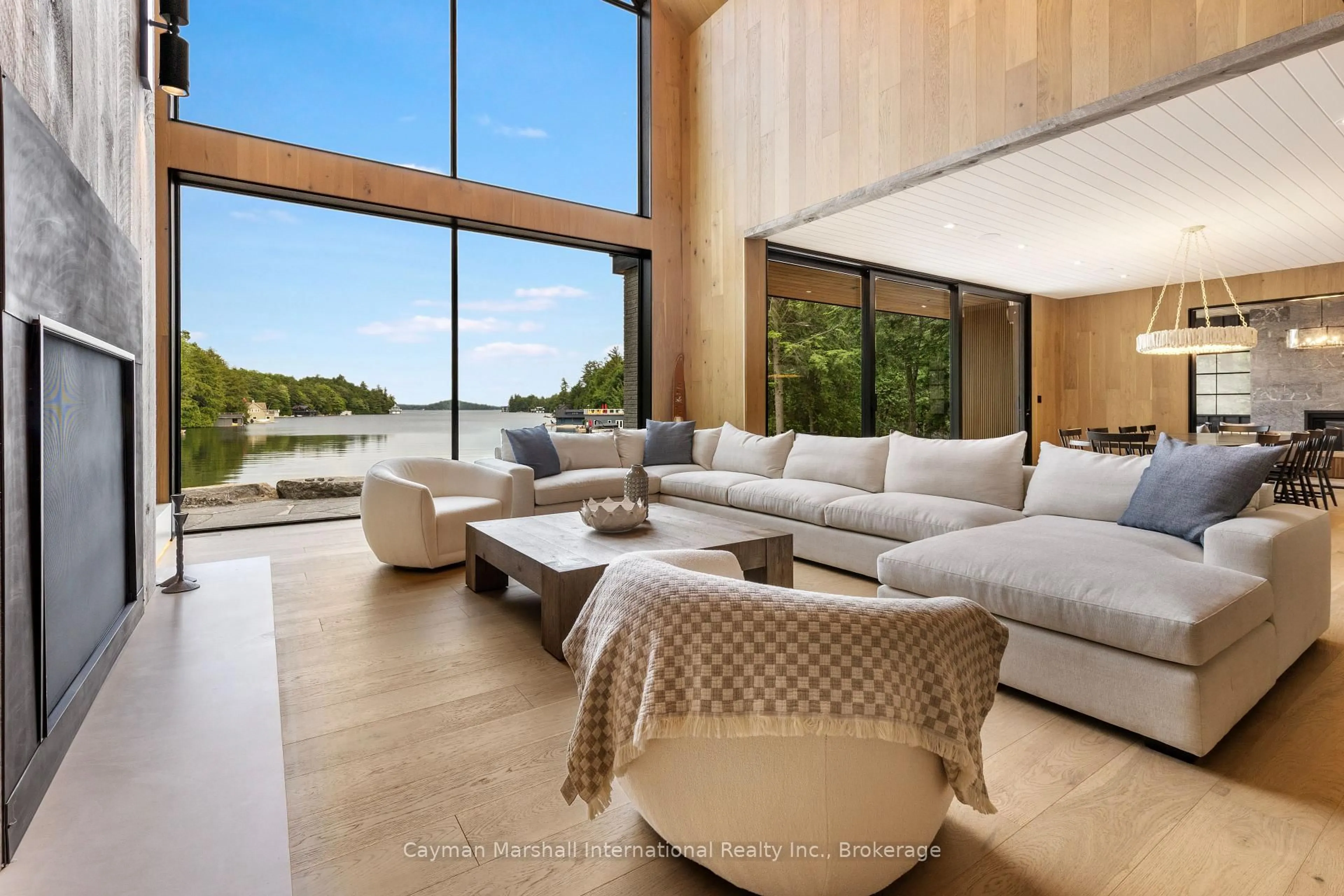 Living room with furniture, unknown for 1002 Murphy Rd, Muskoka Lakes Ontario P0C 1H0