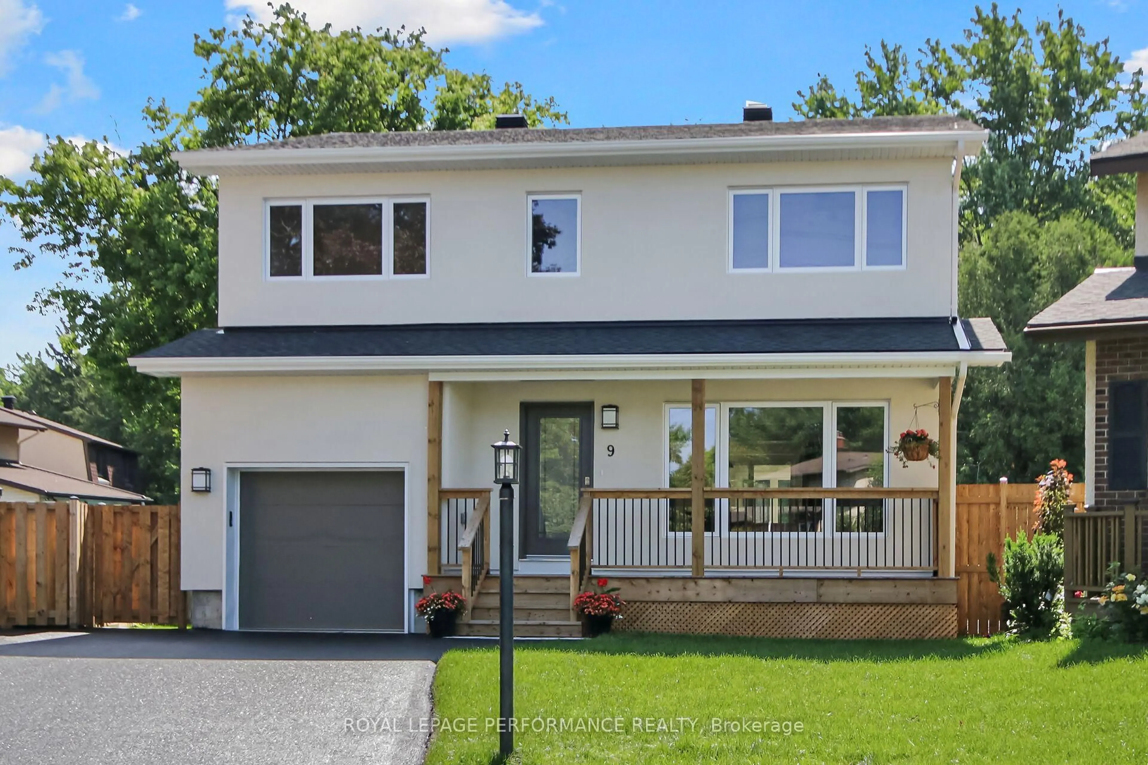 Home with vinyl exterior material, street for 9 Brydon Crt, Ottawa Ontario K2G 4A6