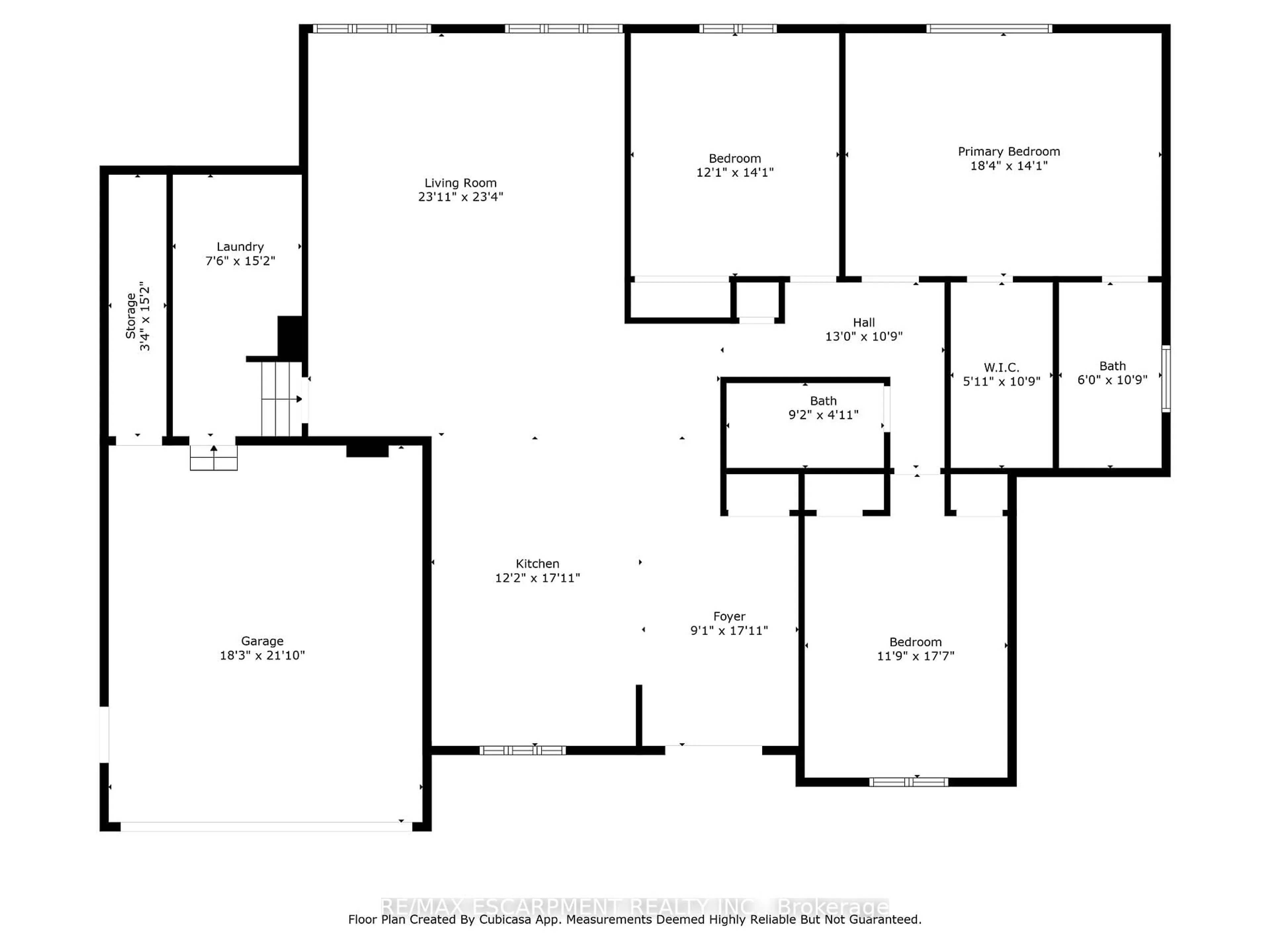 Floor plan for 87 Owen Pl, Hamilton Ontario L8G 2H3