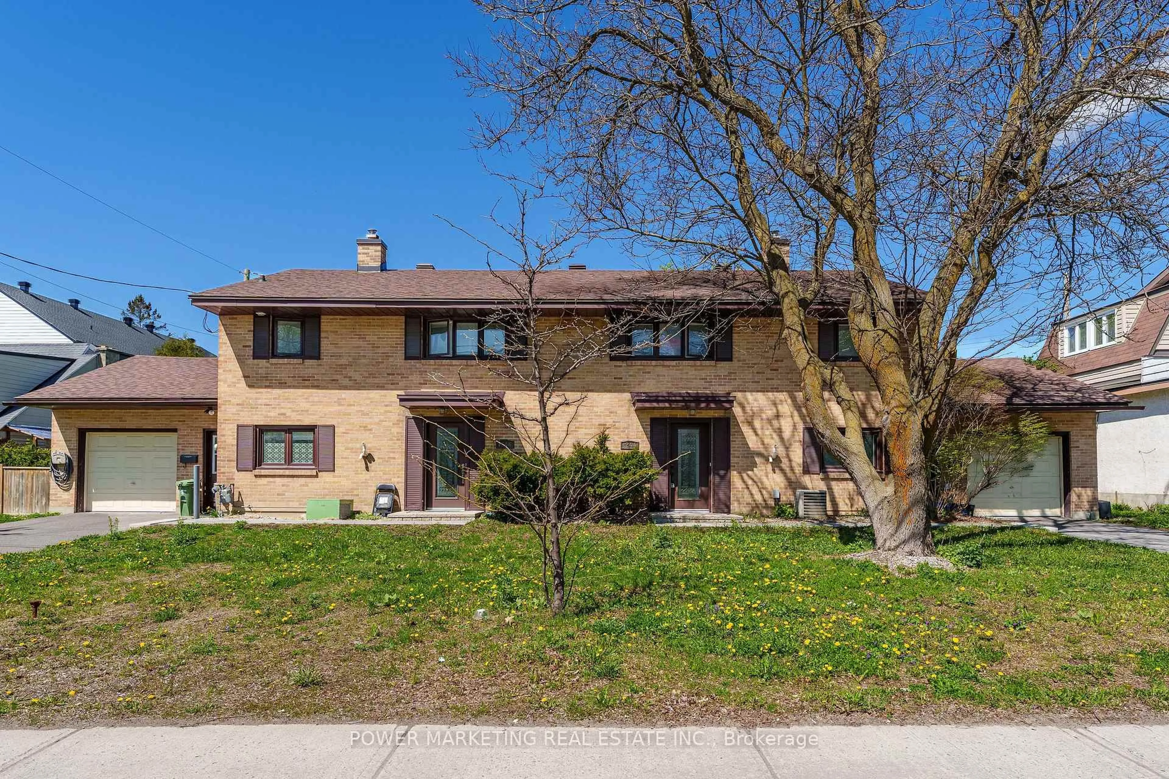 Home with brick exterior material, street for 1246 PRINCE OF WALES Dr, Ottawa Ontario K2C 1M9