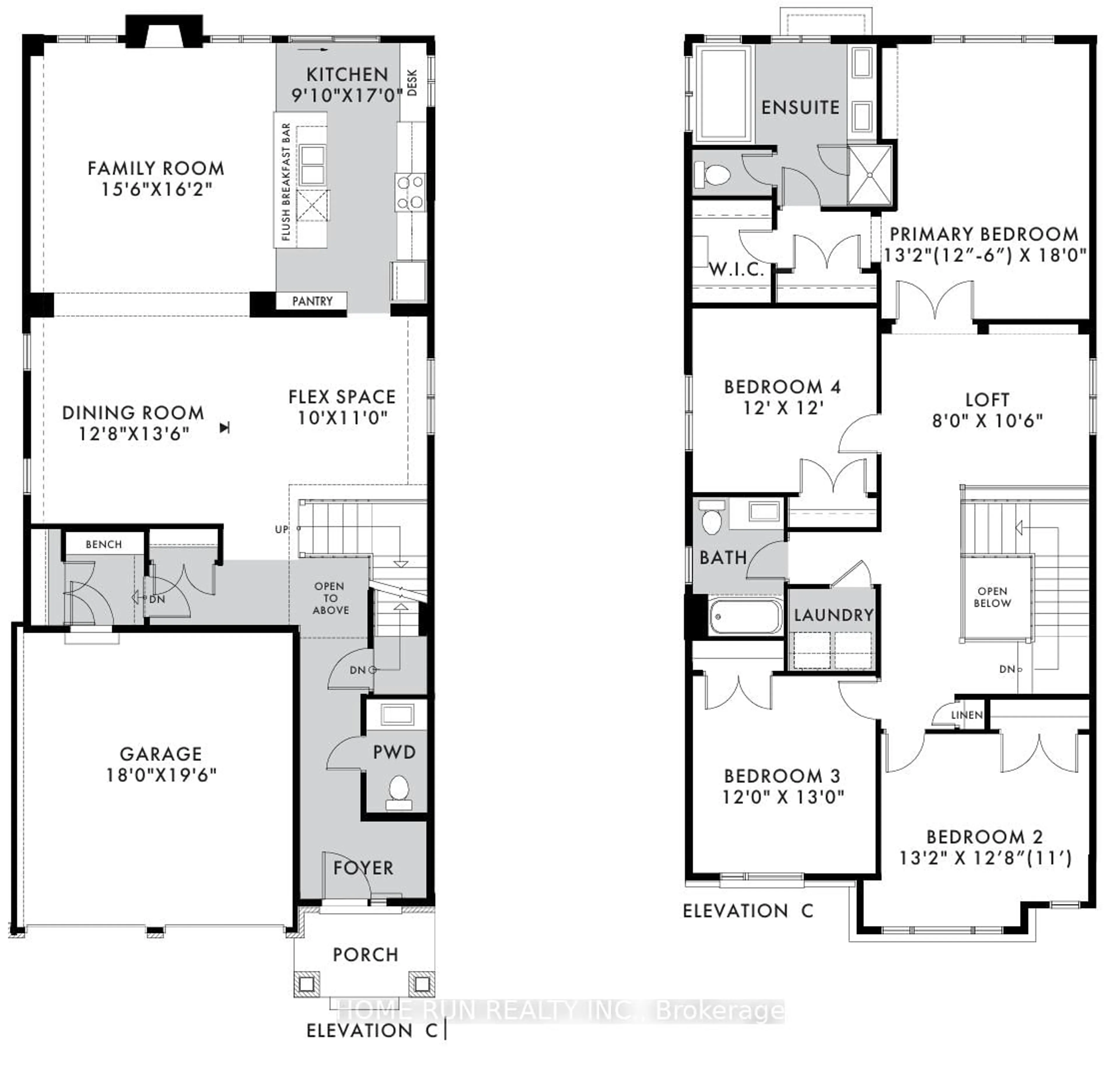 Floor plan for 350 Haliburton Hts, Ottawa Ontario K2V 0G4