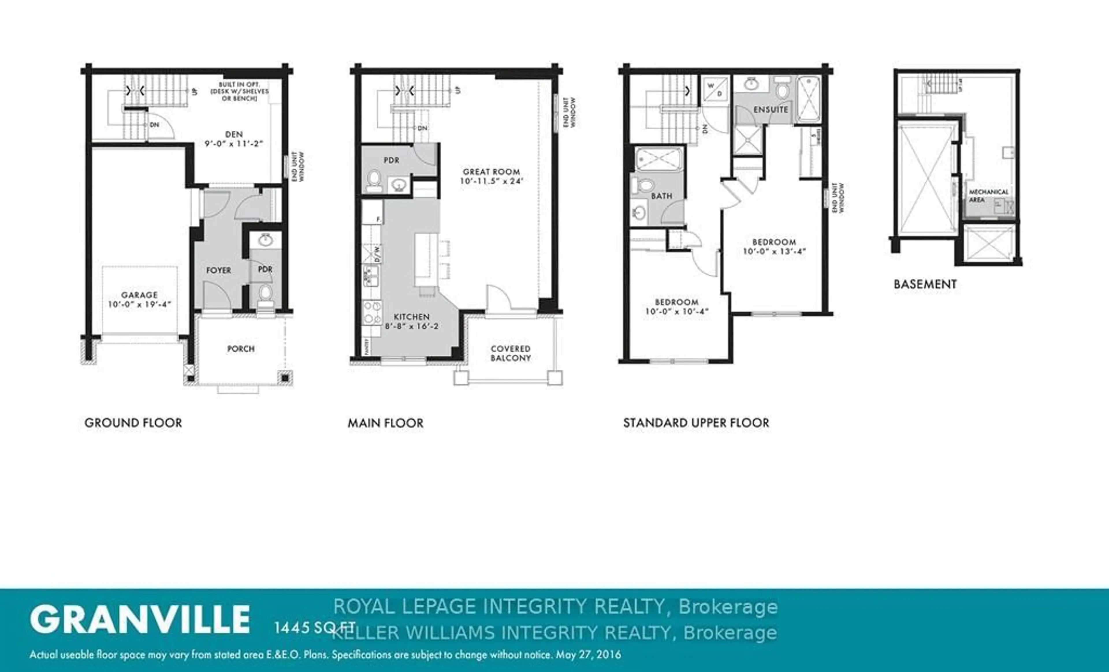 Floor plan for 204 Baltic Private, Ottawa Ontario K4M 0E2