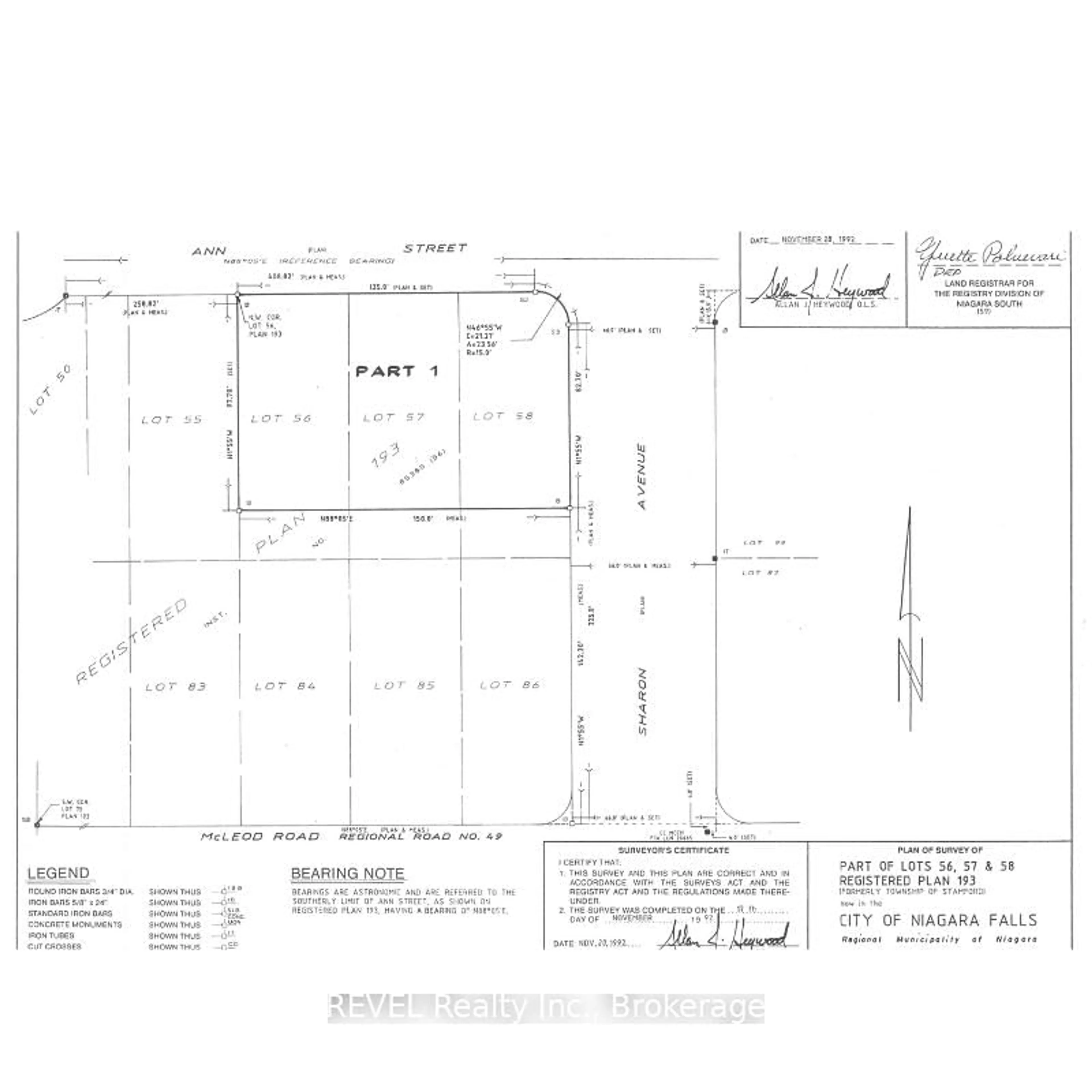 Floor plan for 7205 Sharon Ave, Niagara Falls Ontario L2G 5W8