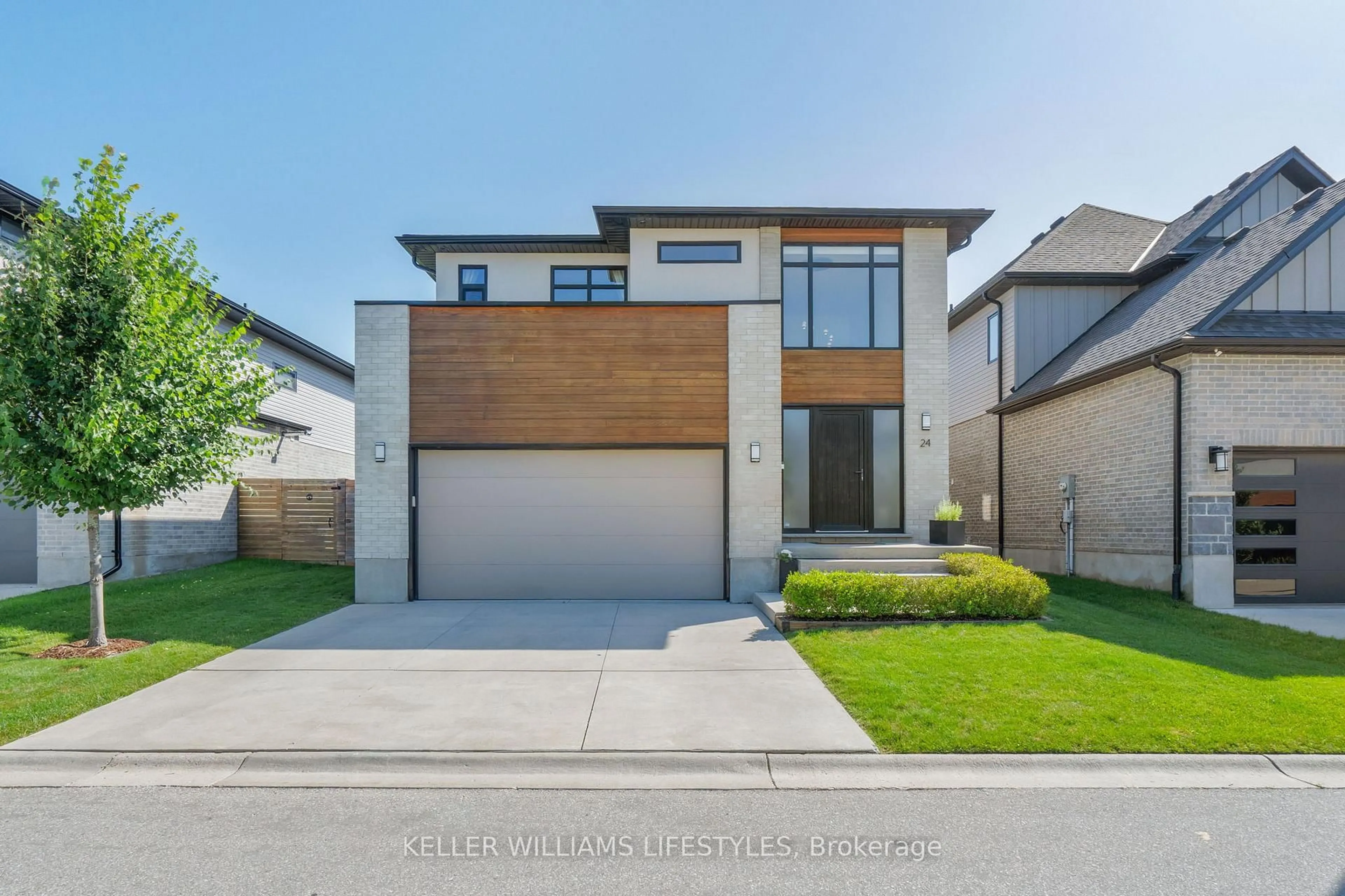 Home with brick exterior material, street for 41 Earlscourt Terr #24, Middlesex Centre Ontario N0L 1R0