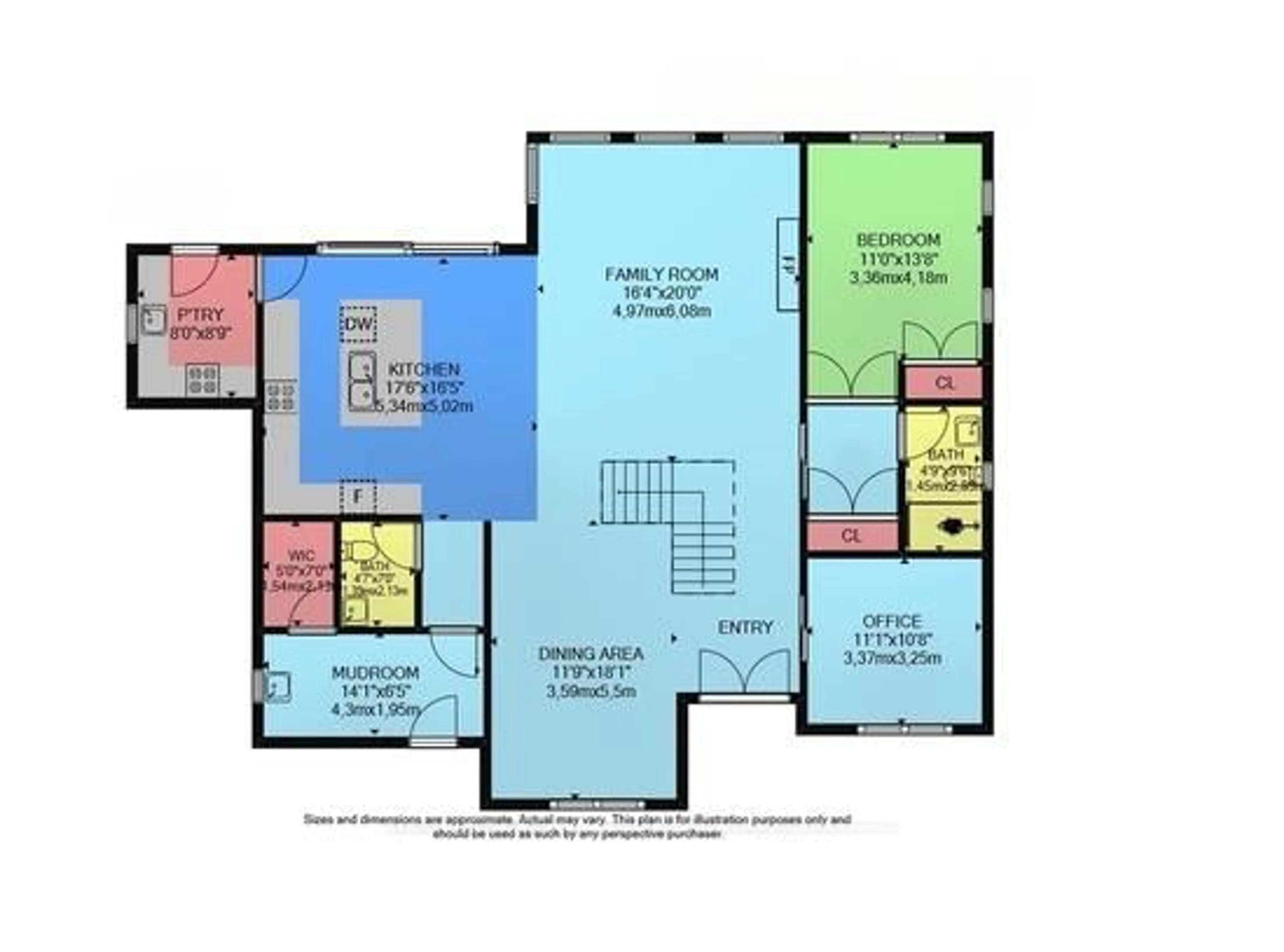 Floor plan for 4145 Winterberry Pl, London South Ontario N6P 0H6