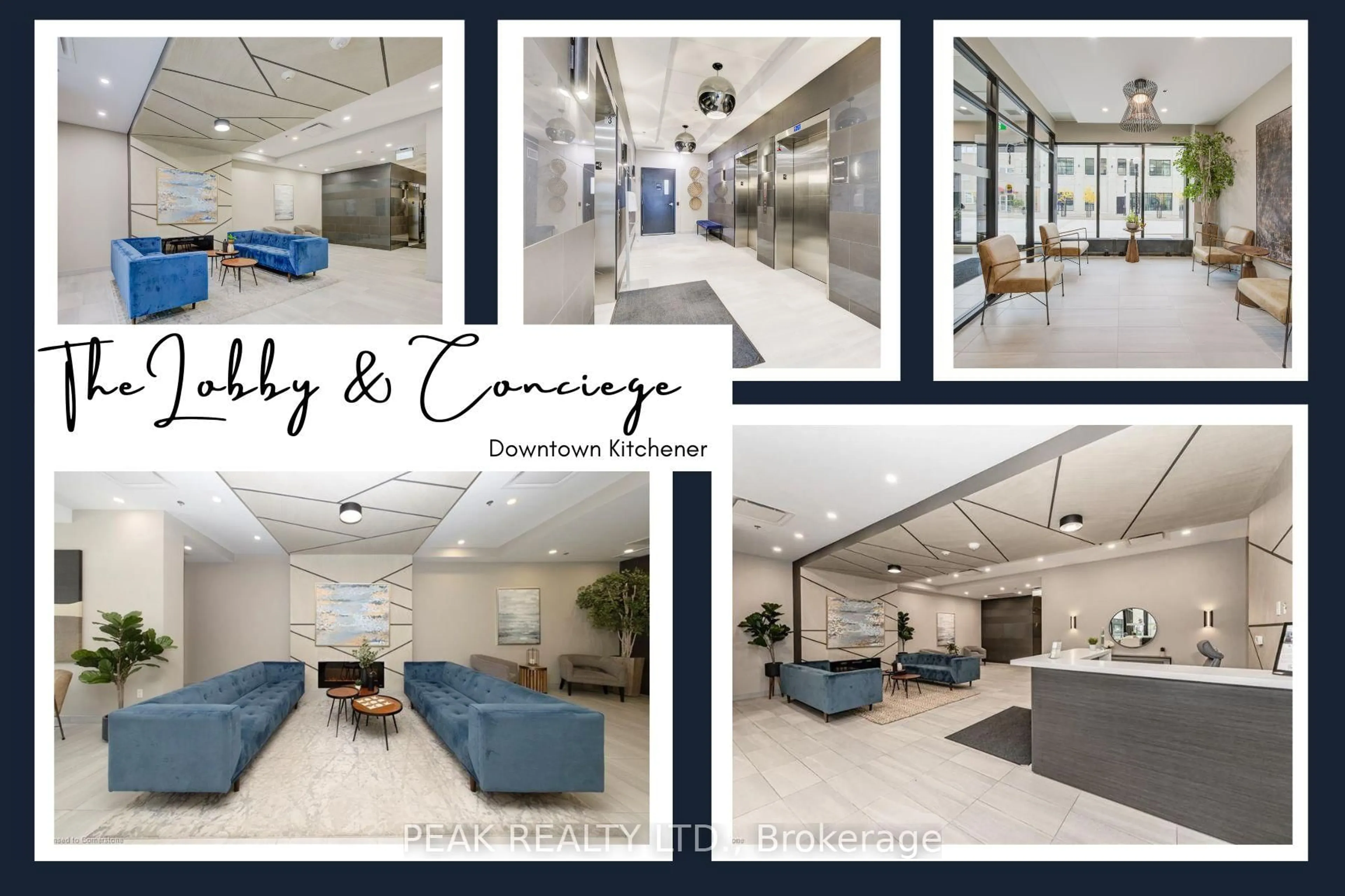 Lobby for 60 Charles St #2908, Kitchener Ontario N2G 0C9