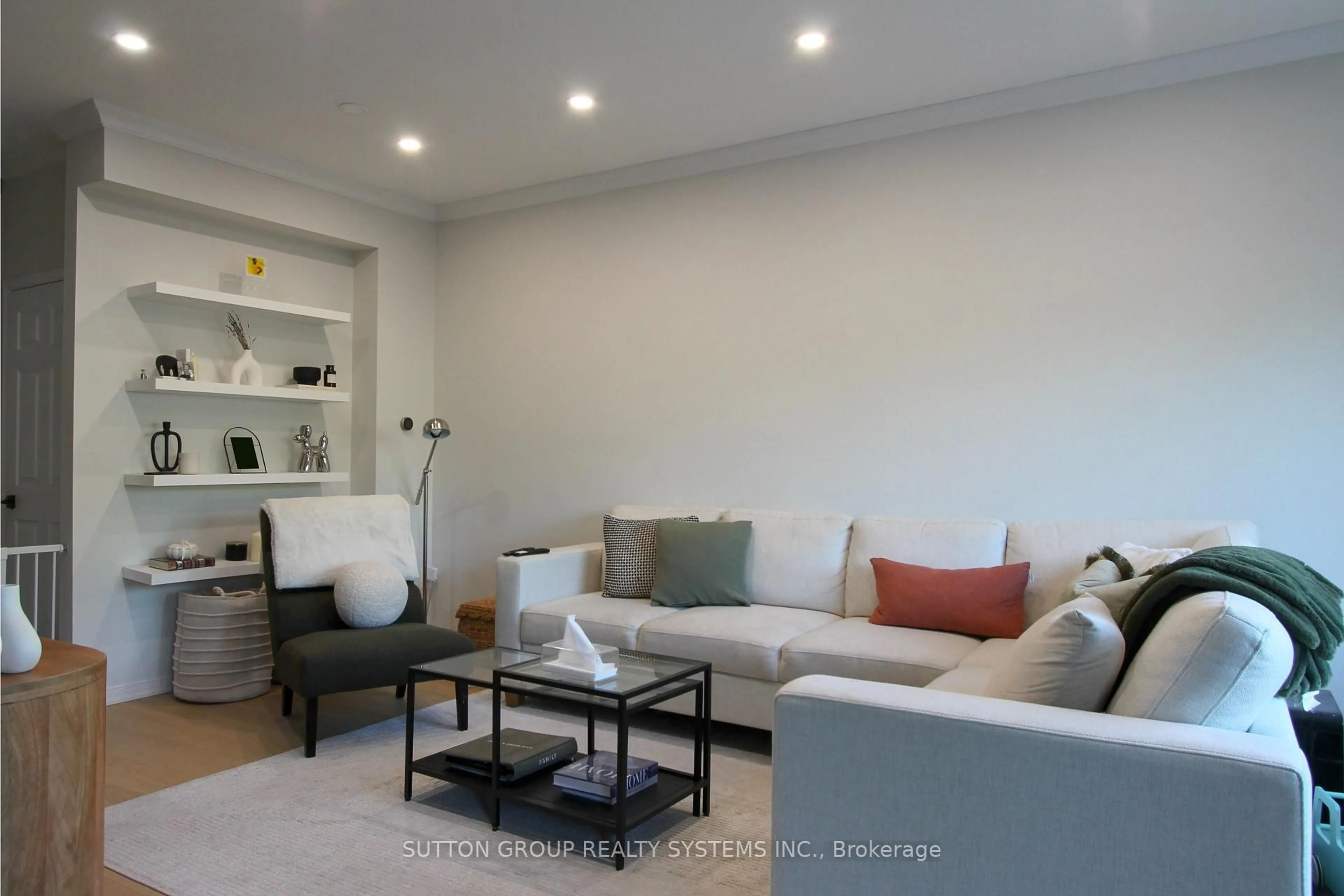 Living room with furniture, unknown for 20 Pisa Dr #9, Hamilton Ontario L8E 6G7