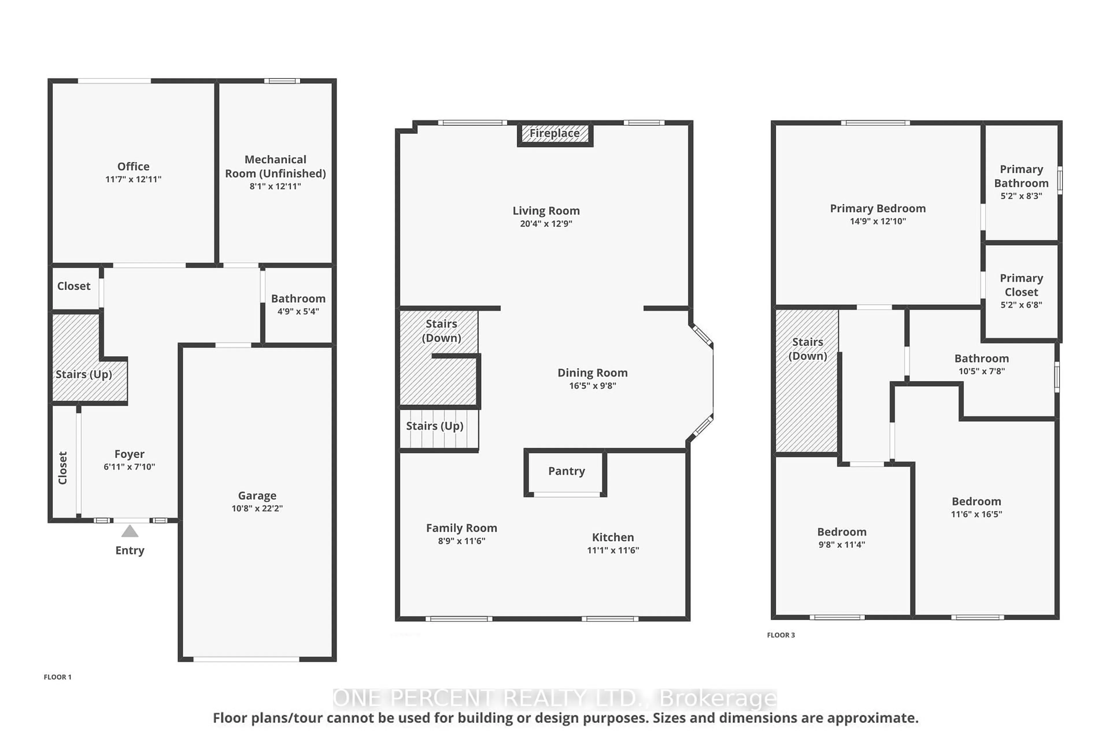 Floor plan for 6585 Bilberry Dr #6585, Ottawa Ontario K1C 4N4