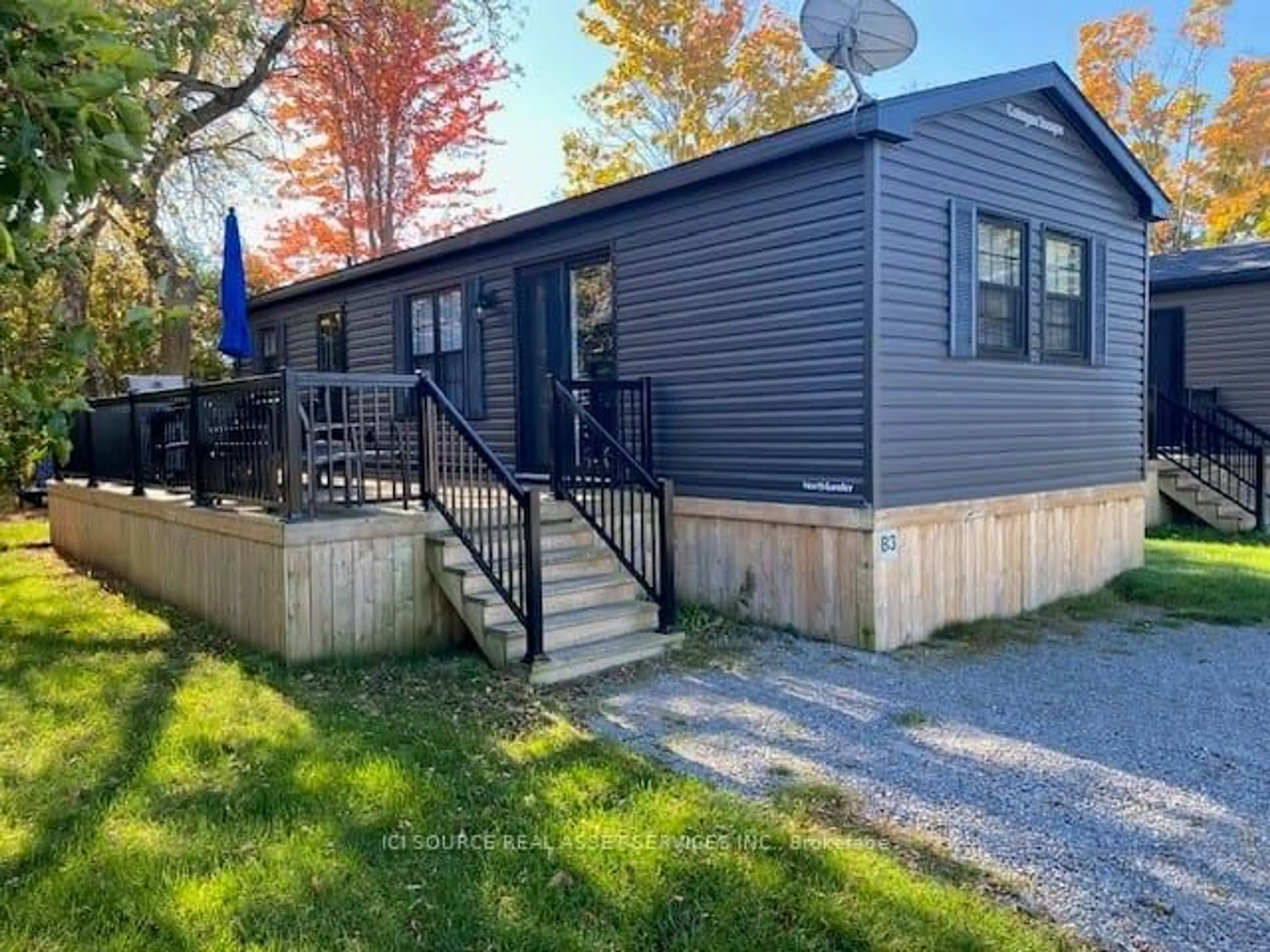 Home with vinyl exterior material, street for 7100 County Road 18 #1B, Alnwick/Haldimand Ontario K0K 2X0