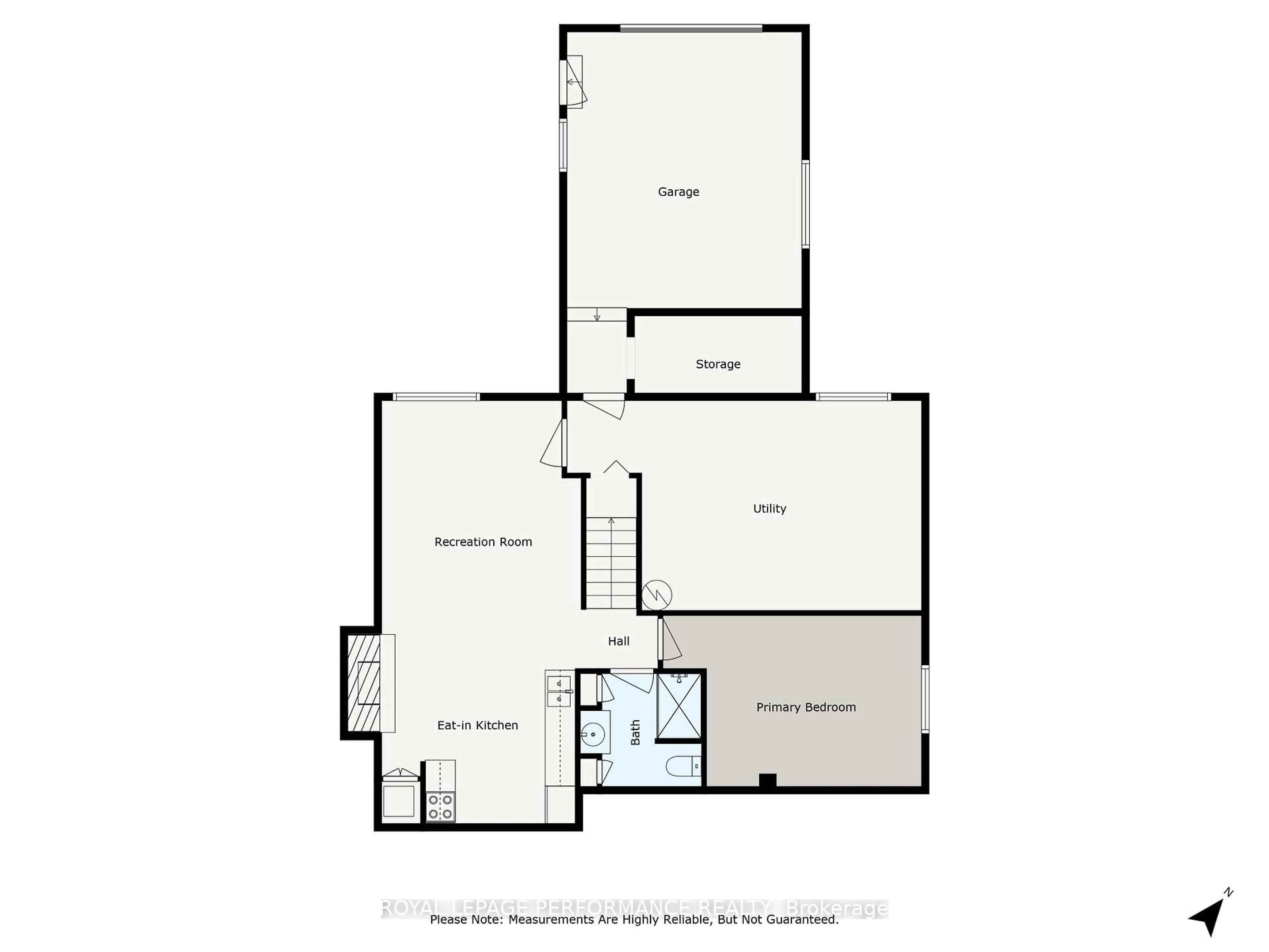 Floor plan for 6831 Edgar Brault St, Orleans Ontario K1C 1L6