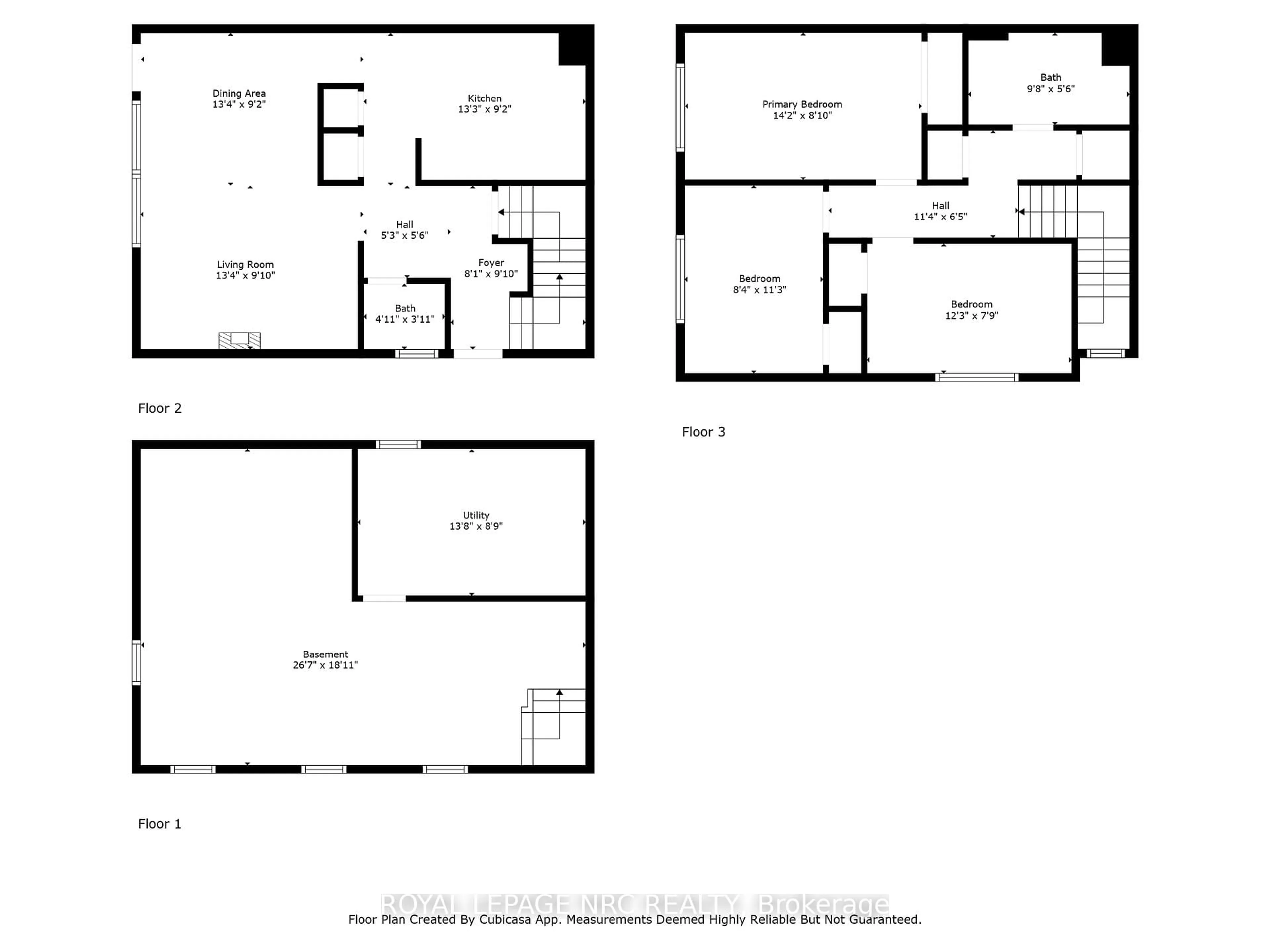 Floor plan for 108 Scott St, St. Catharines Ontario L2N 1G9