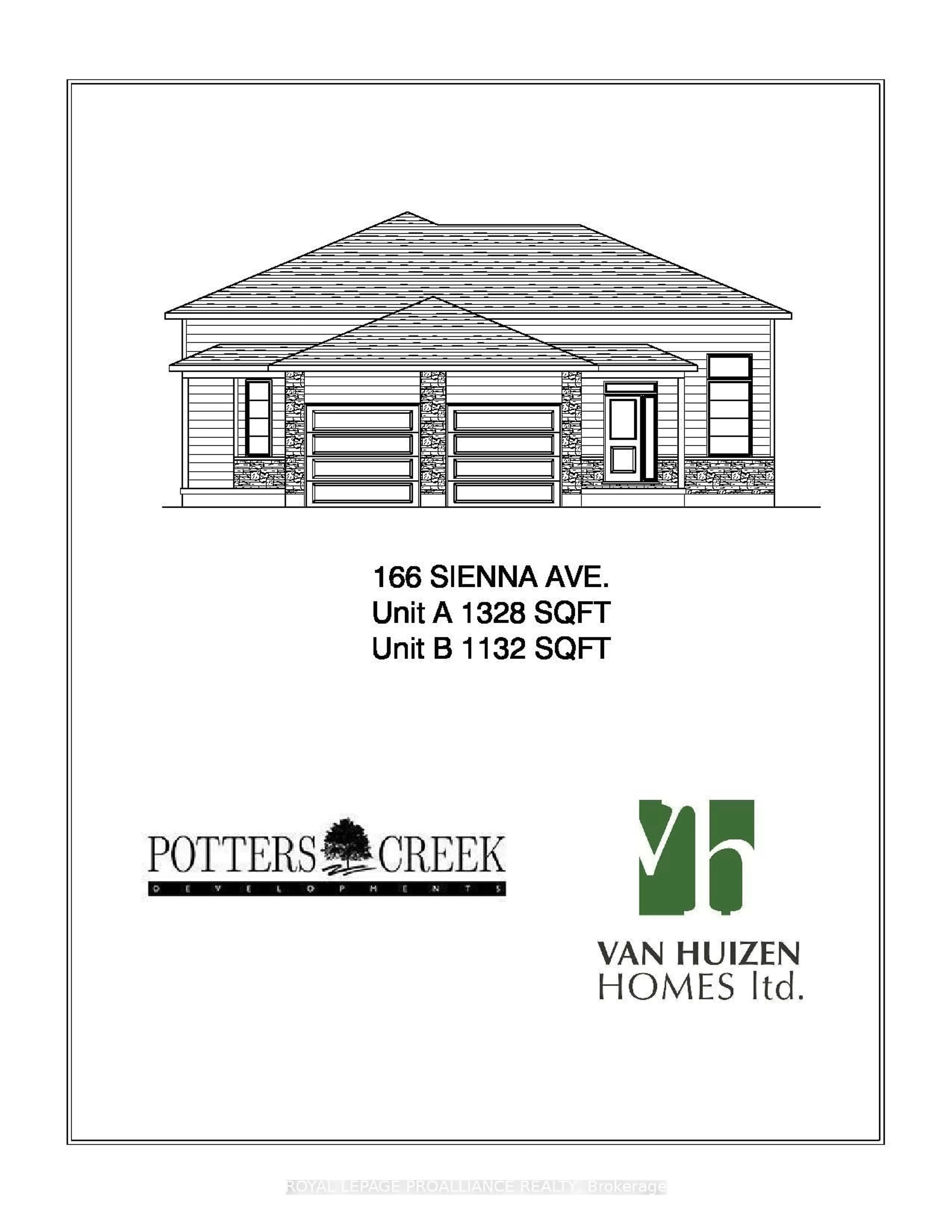 Home with vinyl exterior material, street for 166 Sienna Ave, Belleville Ontario K0K 0J7