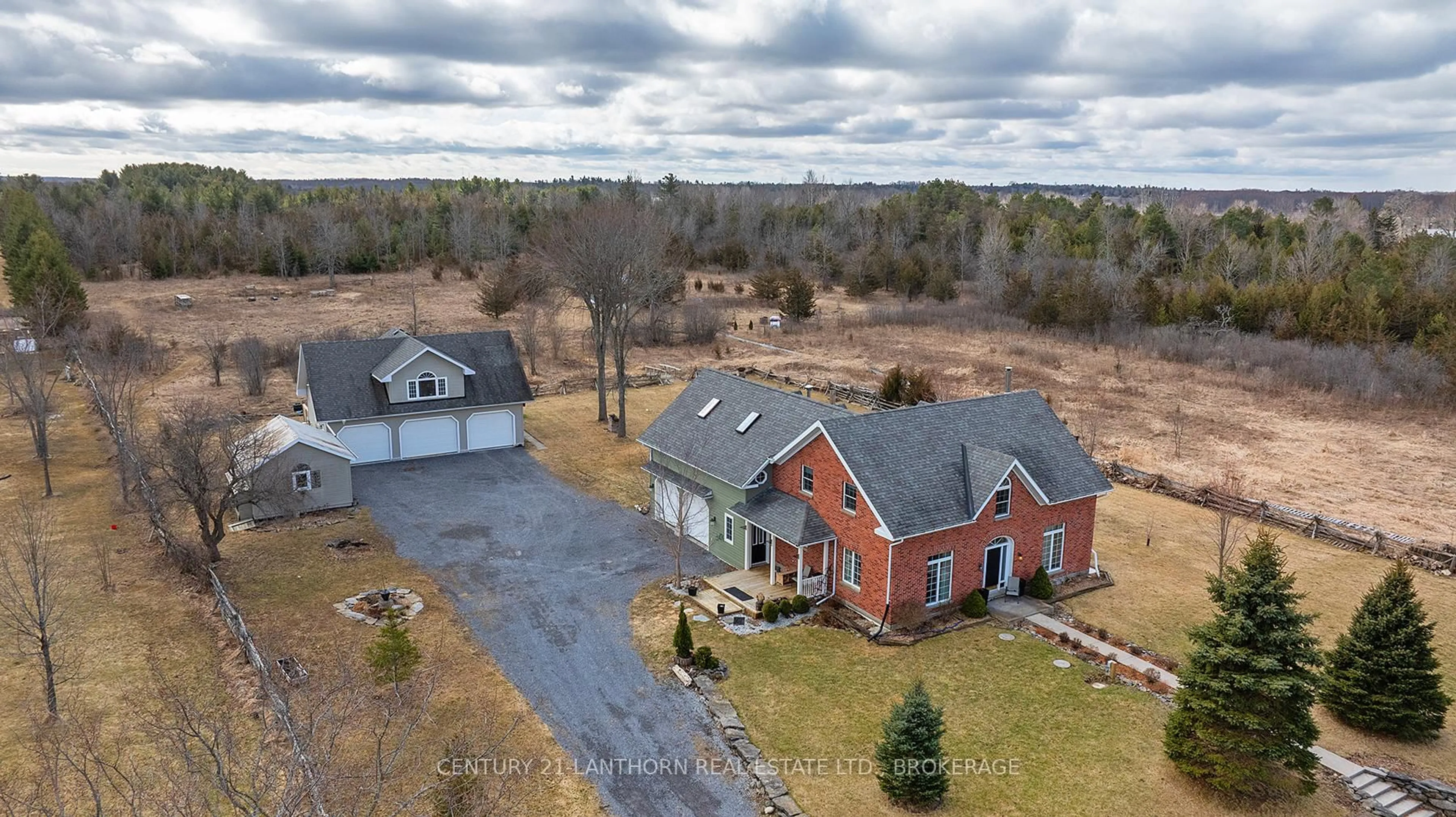A pic from outside/outdoor area/front of a property/back of a property/a pic from drone, unknown for 68 Wartman Rd, Newburgh Ontario K0K 2S0
