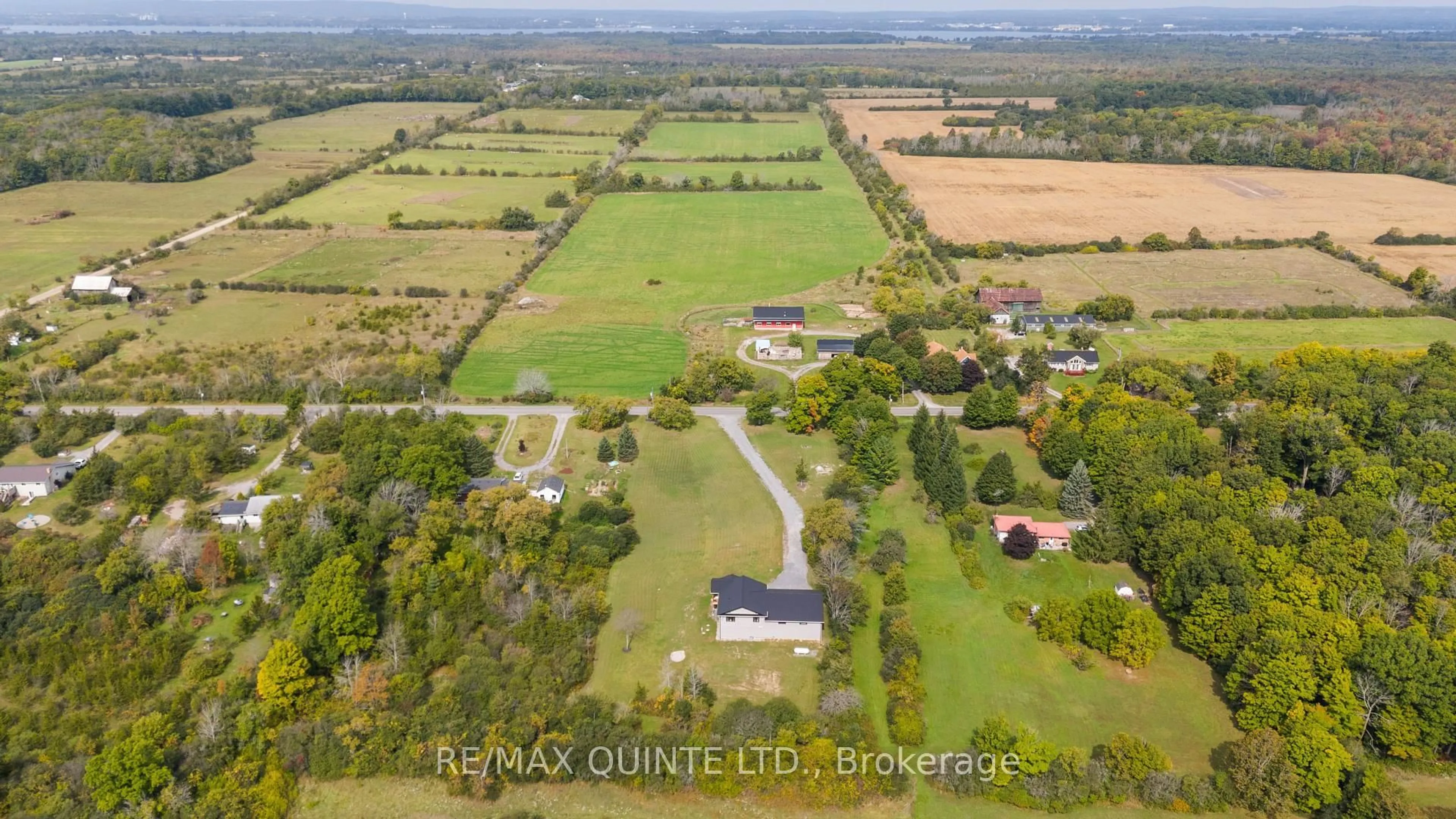 A pic from outside/outdoor area/front of a property/back of a property/a pic from drone, unknown for 1467 County Road 19, Prince Edward County Ontario K0K 1T0