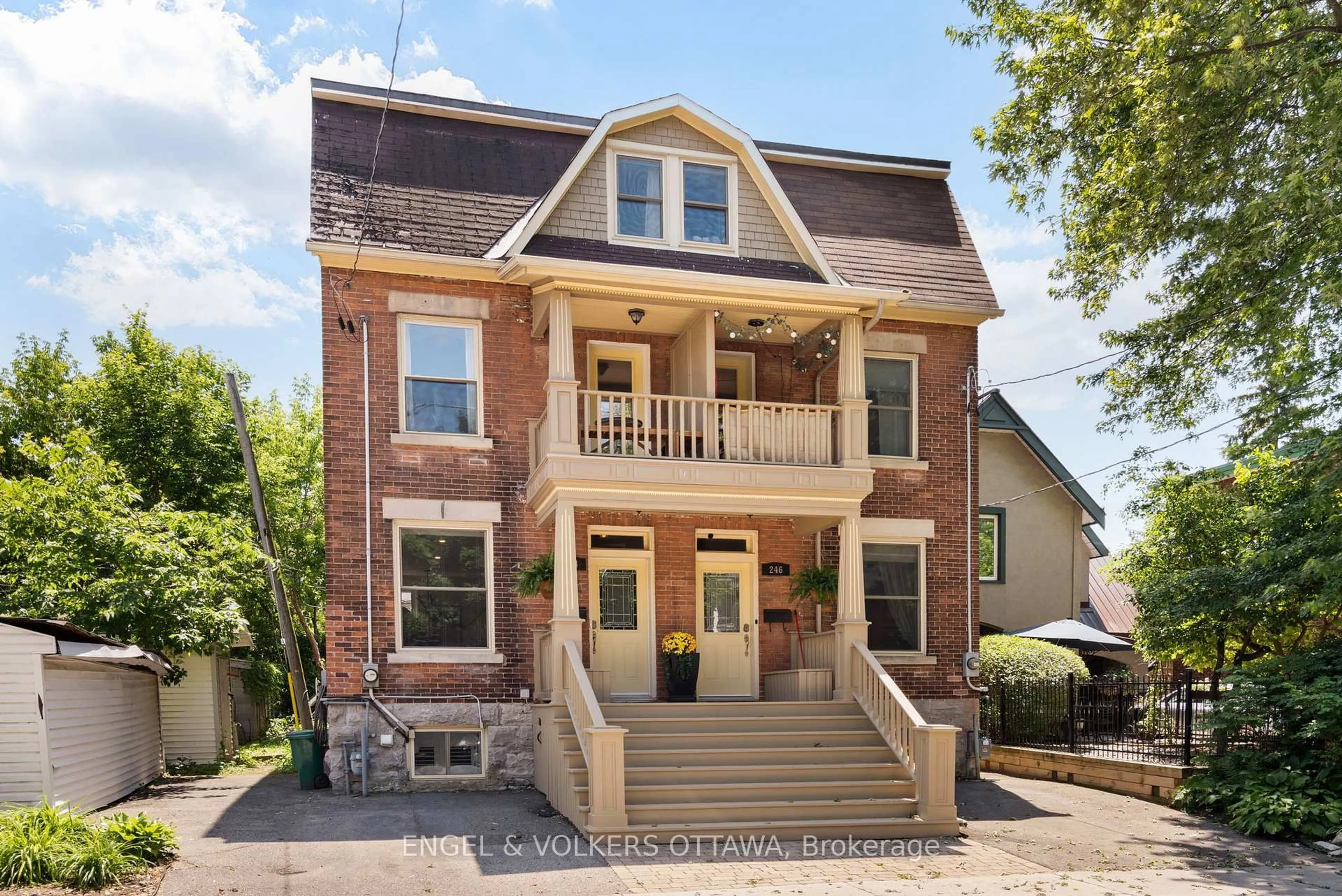 Home with brick exterior material, street for 244 Flora St, Ottawa Ontario K1R 5R9