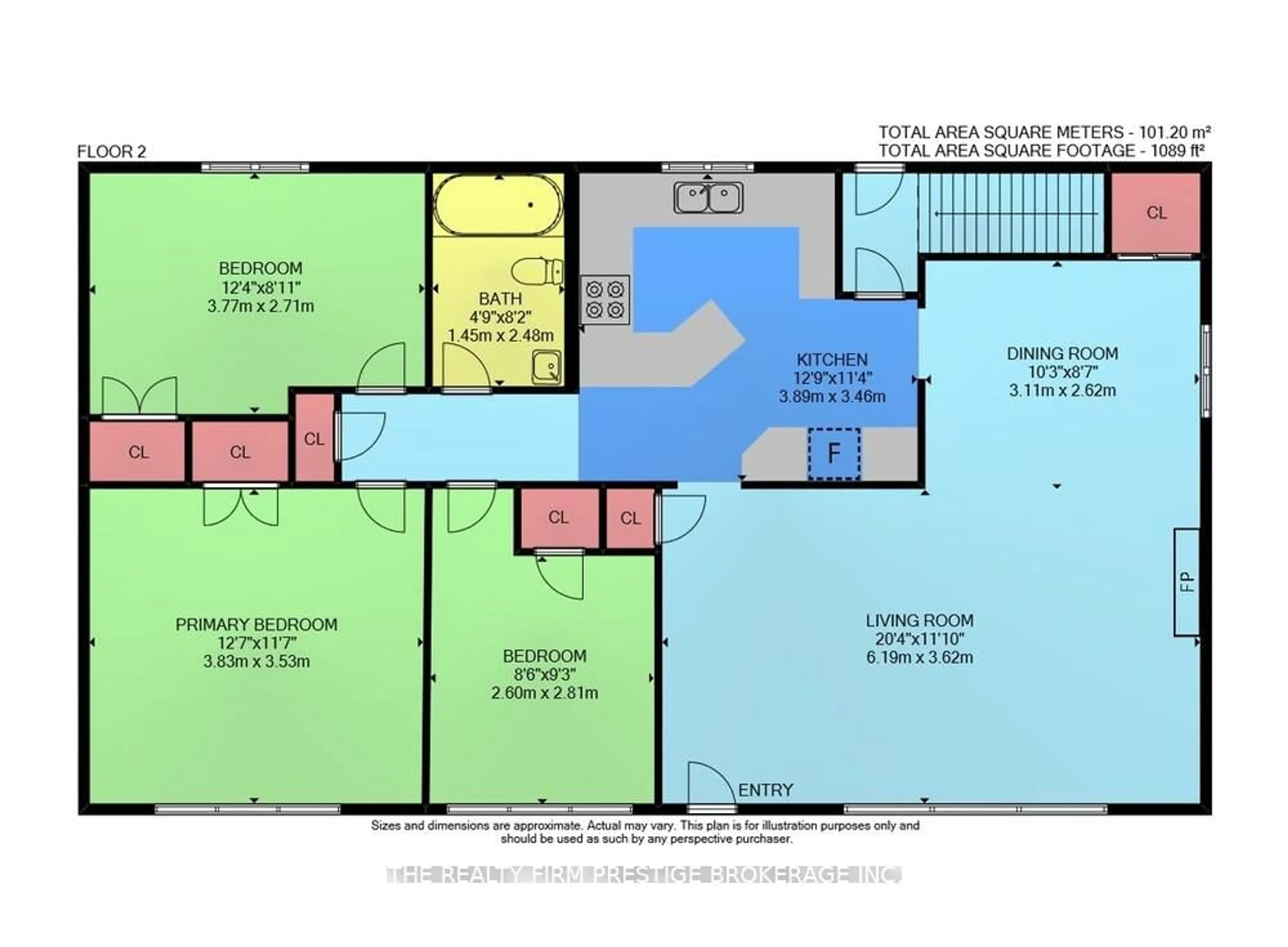 Floor plan for 361 Griffith St, London South Ontario N6K 2S1