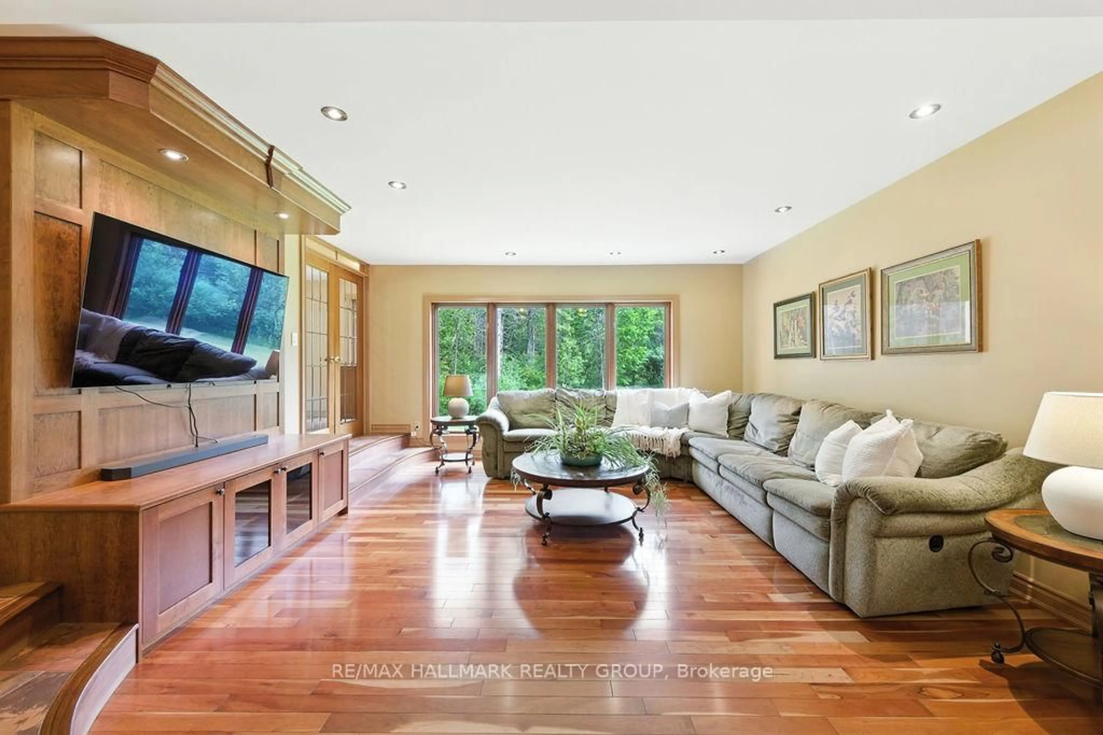 Living room with furniture, unknown for 206 Deerwood Dr, Kinburn Ontario K0A 2H0