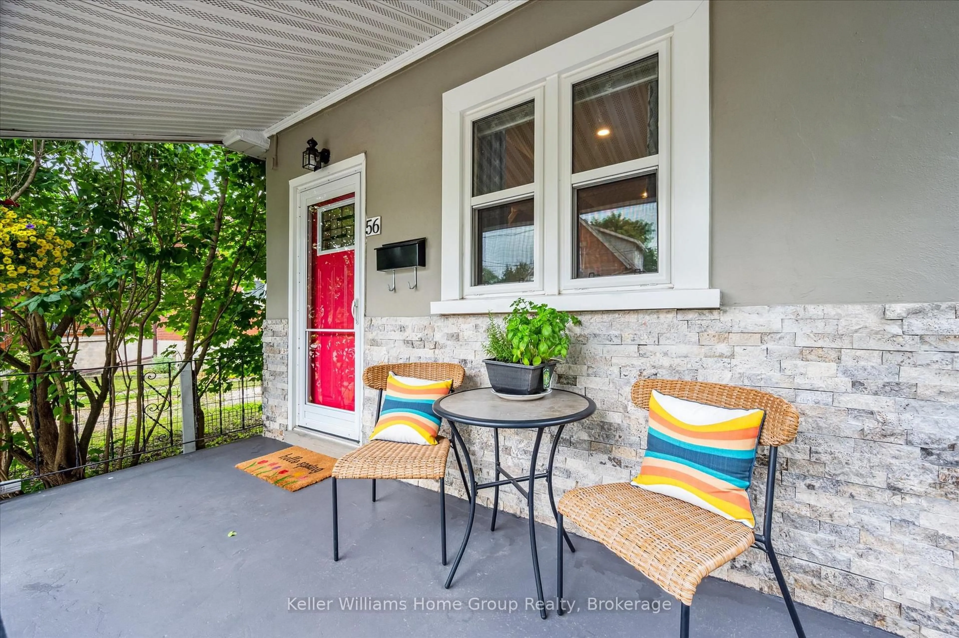 Patio, street for 56 Hayes Ave, Guelph Ontario N1E 5V8