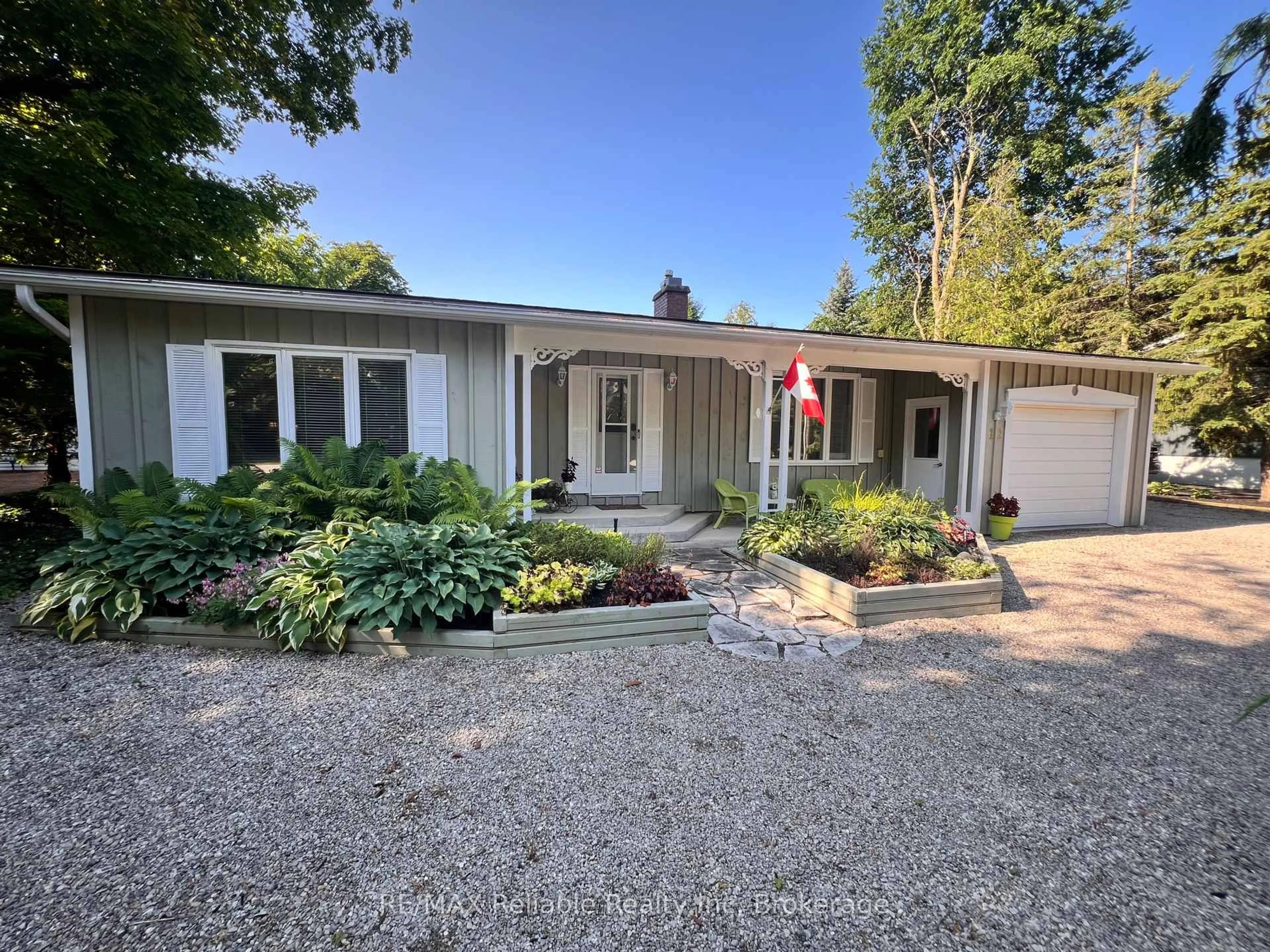 A pic from outside/outdoor area/front of a property/back of a property/a pic from drone, street for 12 Victoria St, Bluewater Ontario N0M 1G0