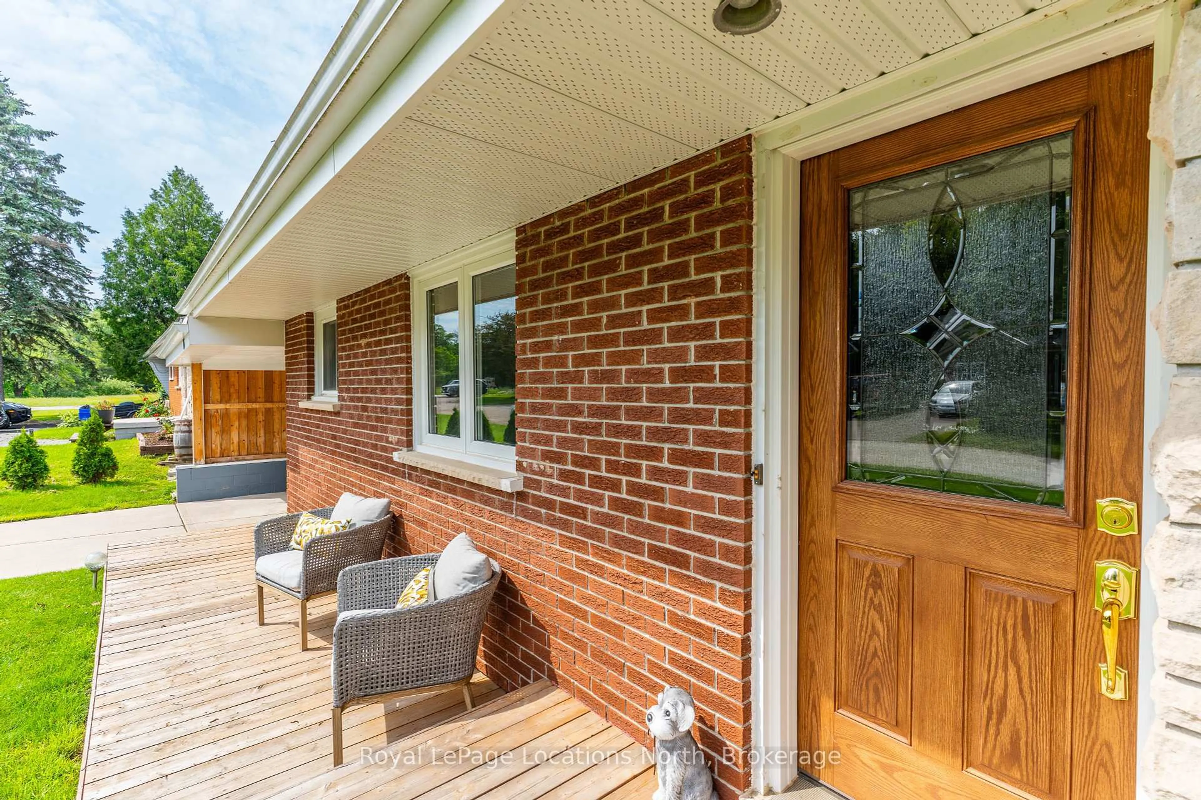 Home with brick exterior material, street for 76 McKibbon Dr, Meaford Ontario N4L 1C6