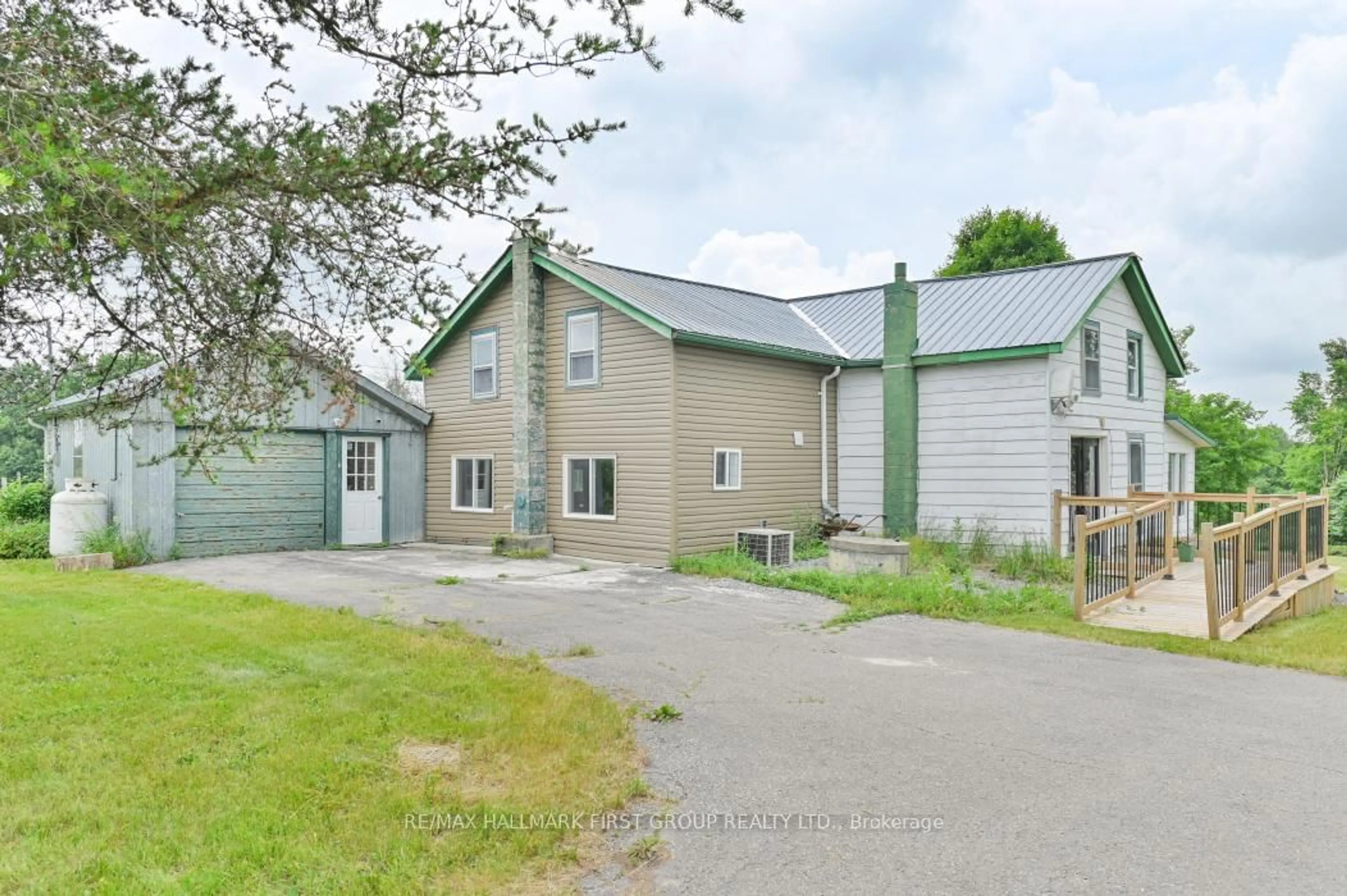 A pic from outside/outdoor area/front of a property/back of a property/a pic from drone, street for 1574A Moira Rd, Belleville Ontario K0K 2Y0