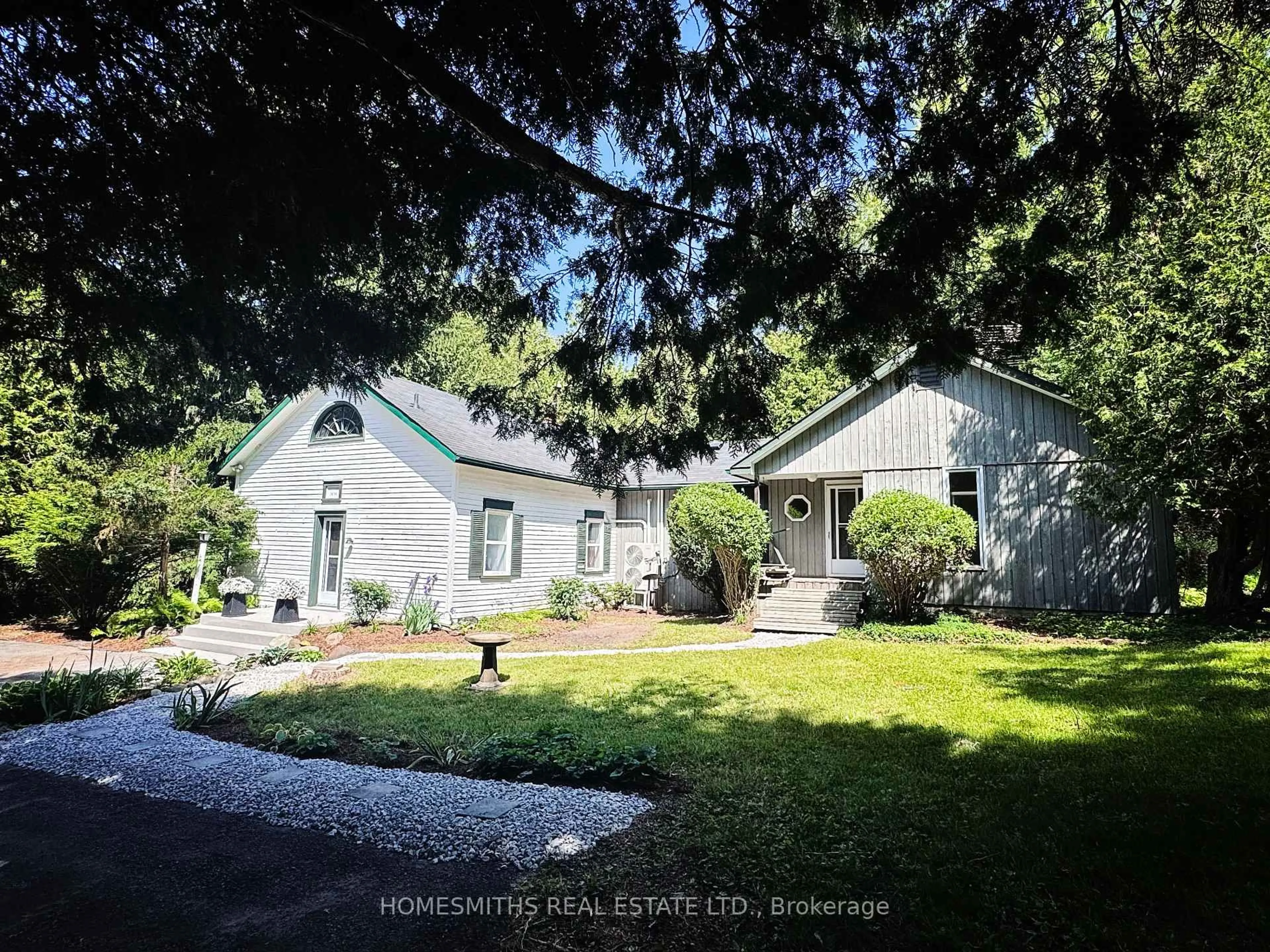 A pic from outside/outdoor area/front of a property/back of a property/a pic from drone, street for 714 Dudley Rd, Alnwick/Haldimand Ontario K0K 1S0