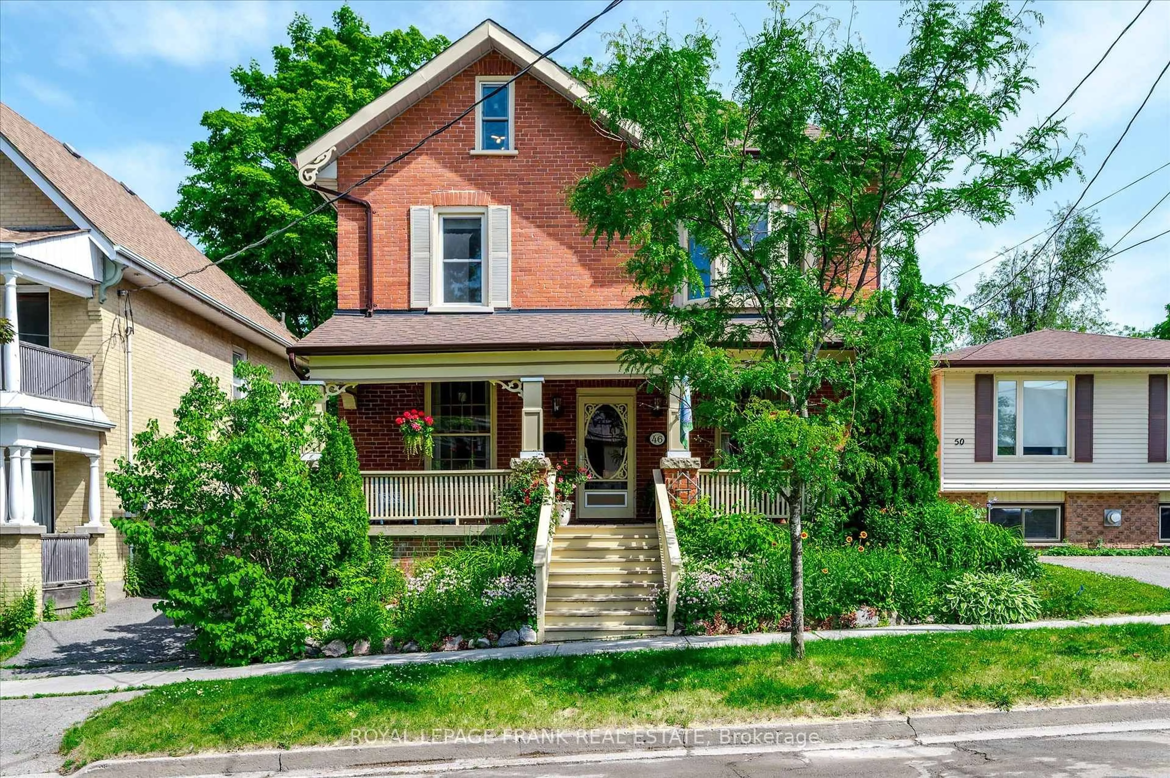 Home with brick exterior material, street for 46 Sophia St, Peterborough East Ontario K9H 1E1