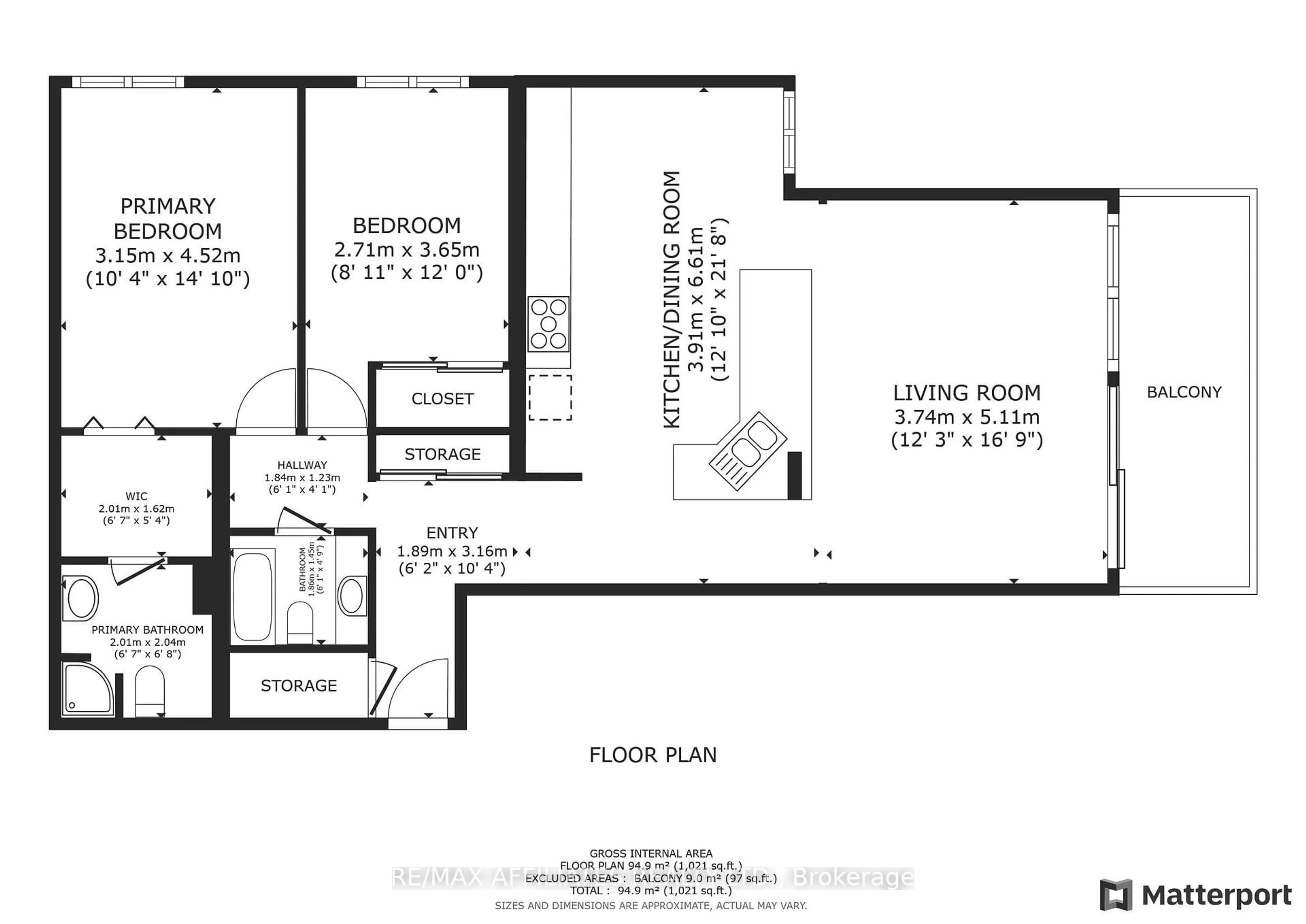 Floor plan for 55 Water St #504, Brockville Ontario K6V 1A3