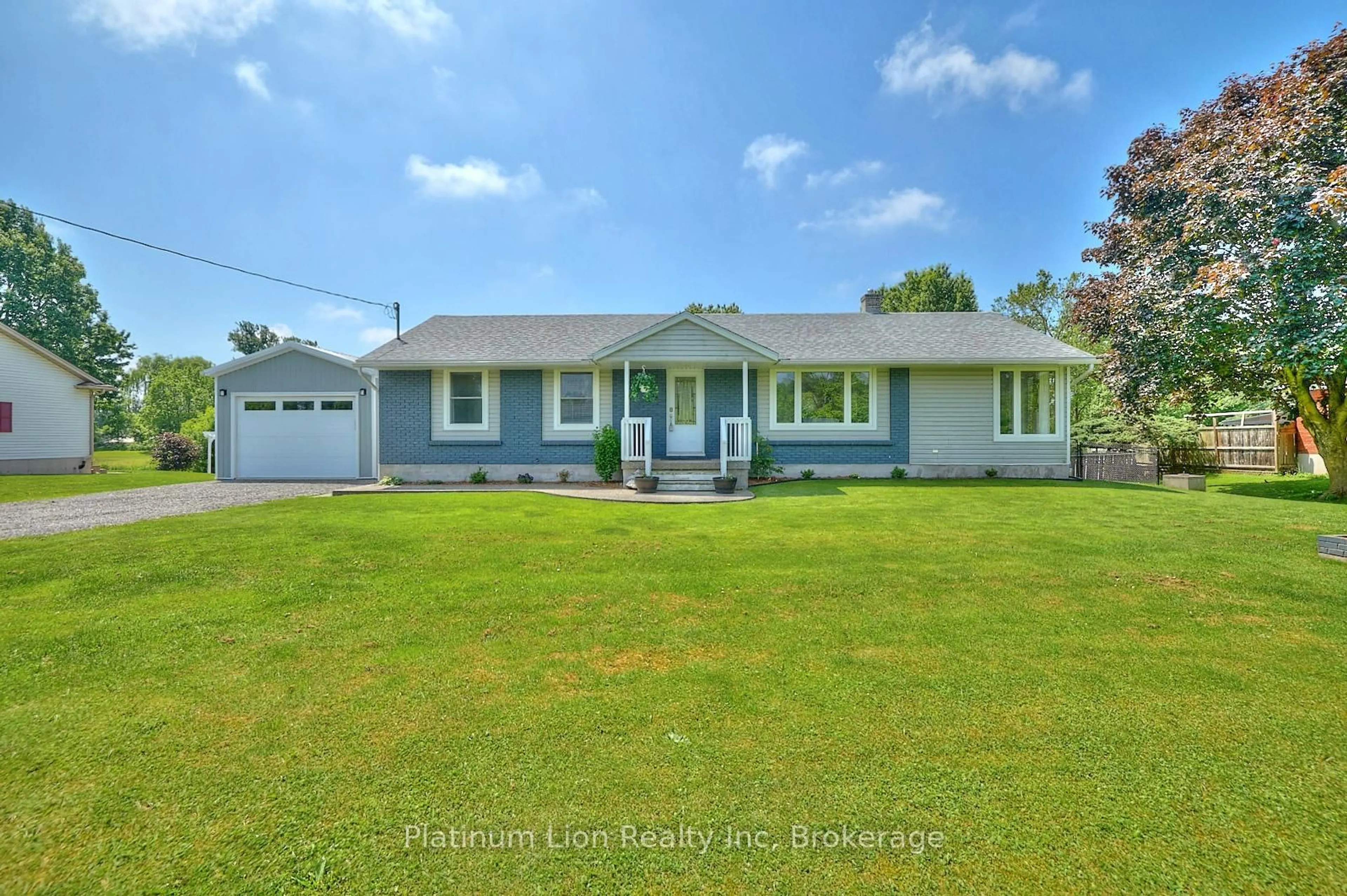 A pic from outside/outdoor area/front of a property/back of a property/a pic from drone, water/lake/river/ocean view for 31953 Church St, Wainfleet Ontario L0S 1V0
