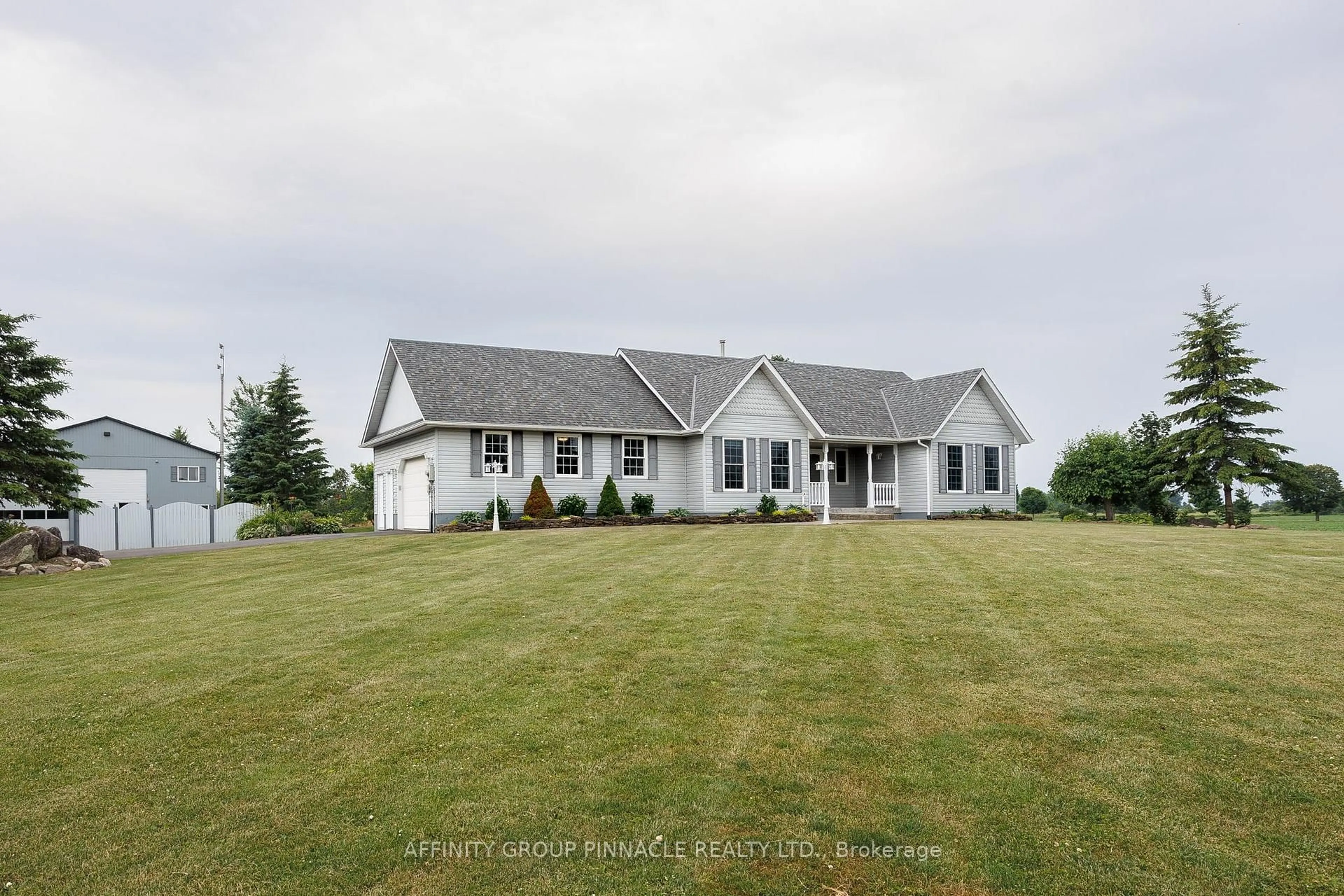 A pic from outside/outdoor area/front of a property/back of a property/a pic from drone, unknown for 1042 Skyline Rd, Kawartha Lakes Ontario K0M 2M0