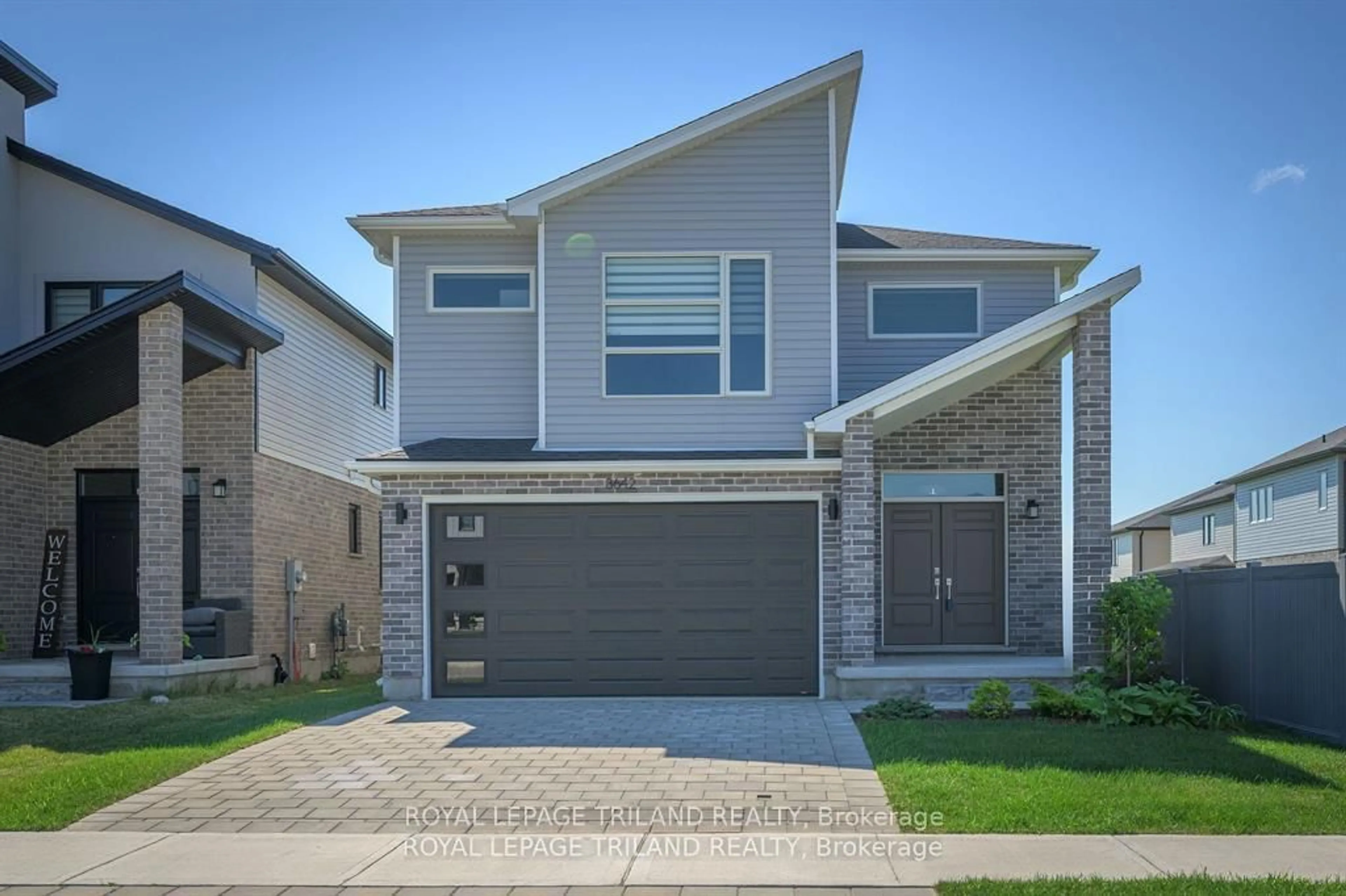Home with brick exterior material, street for 3642 EARLSTON Cross, London South Ontario N6L 0G6