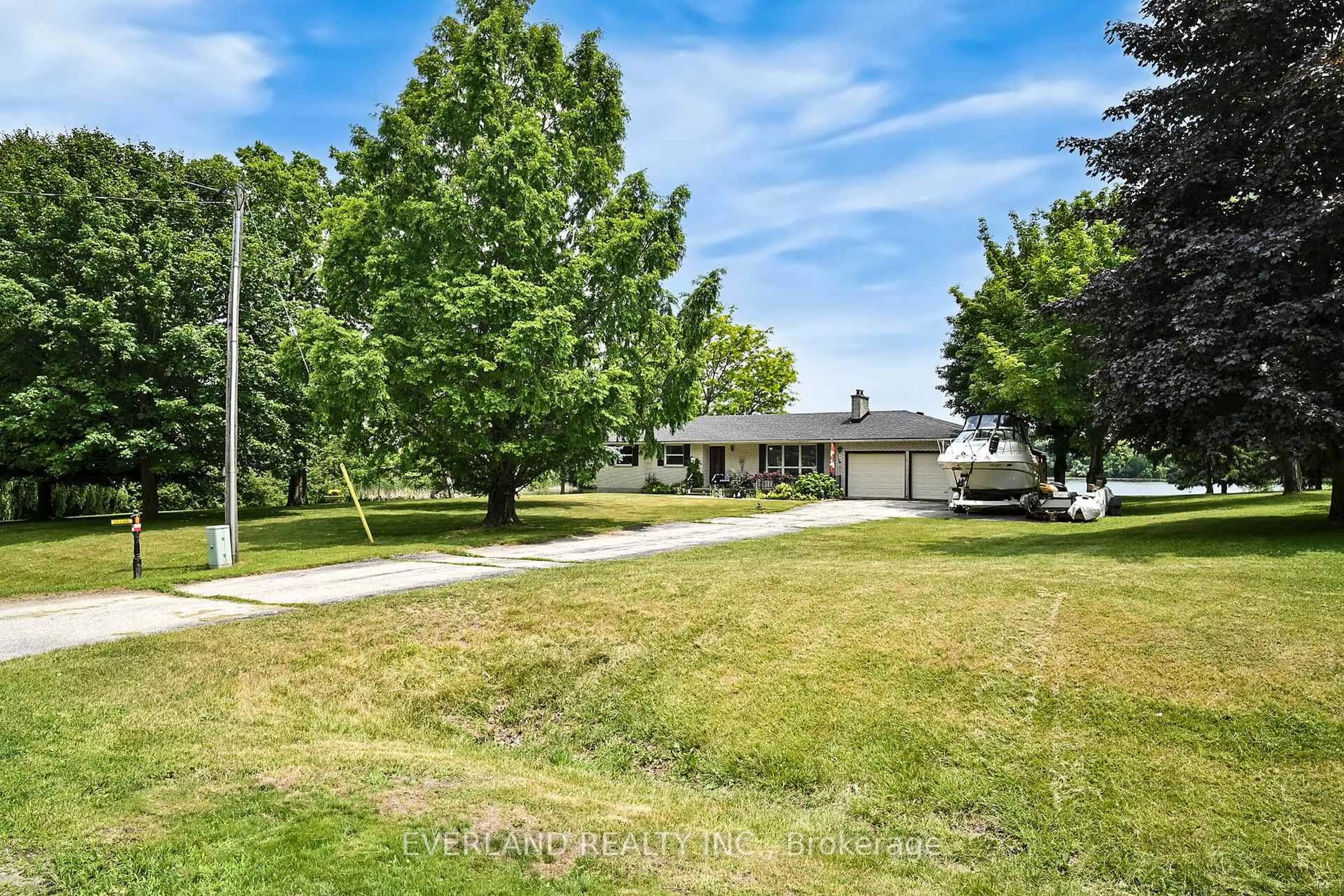 A pic from outside/outdoor area/front of a property/back of a property/a pic from drone, street for 583386 HAMILTON Rd, South-West Oxford Ontario N5C 3J7