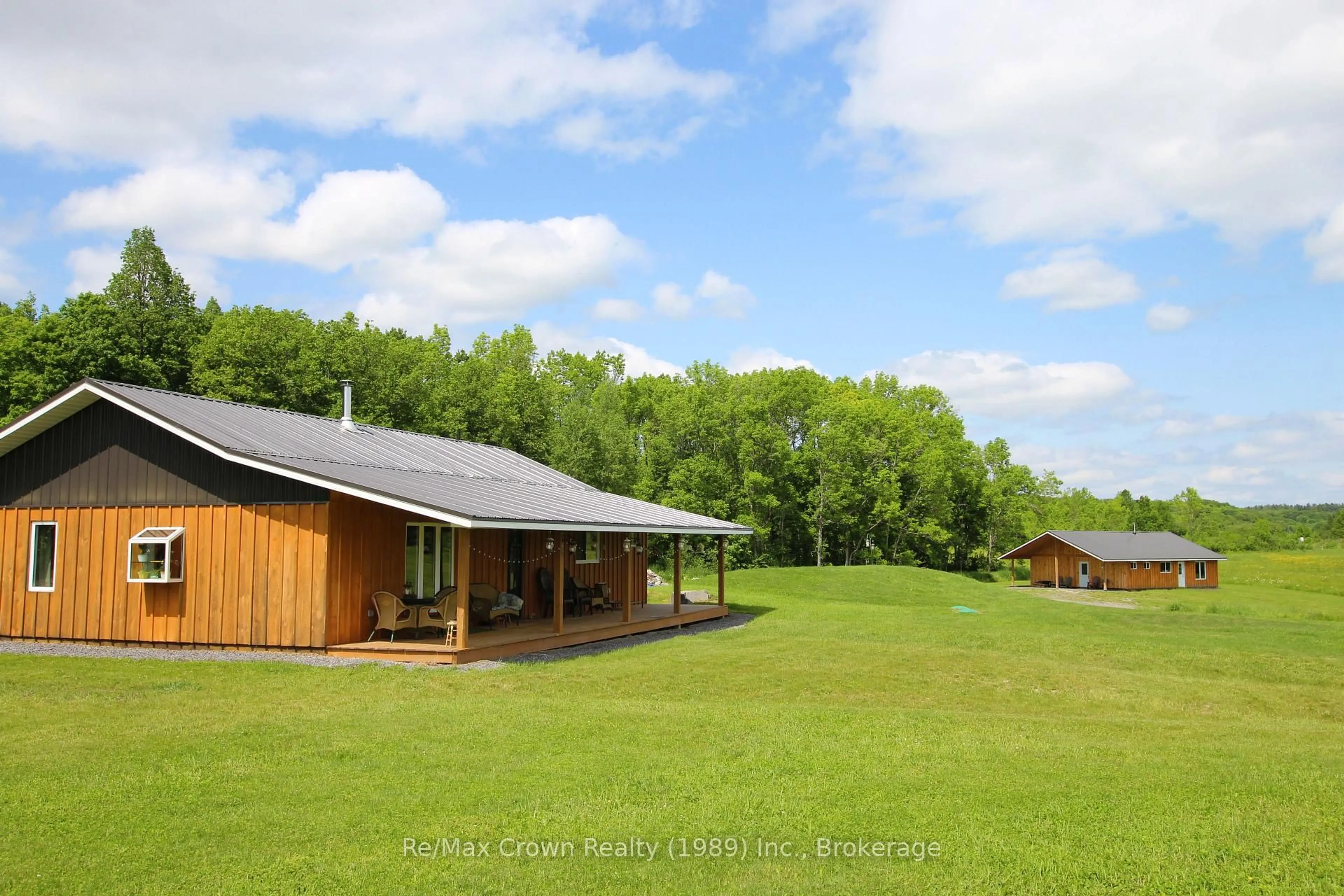 A pic from outside/outdoor area/front of a property/back of a property/a pic from drone, building for 303 Clear Lake Rd, Parry Sound Remote Area Ontario P0H 1A0