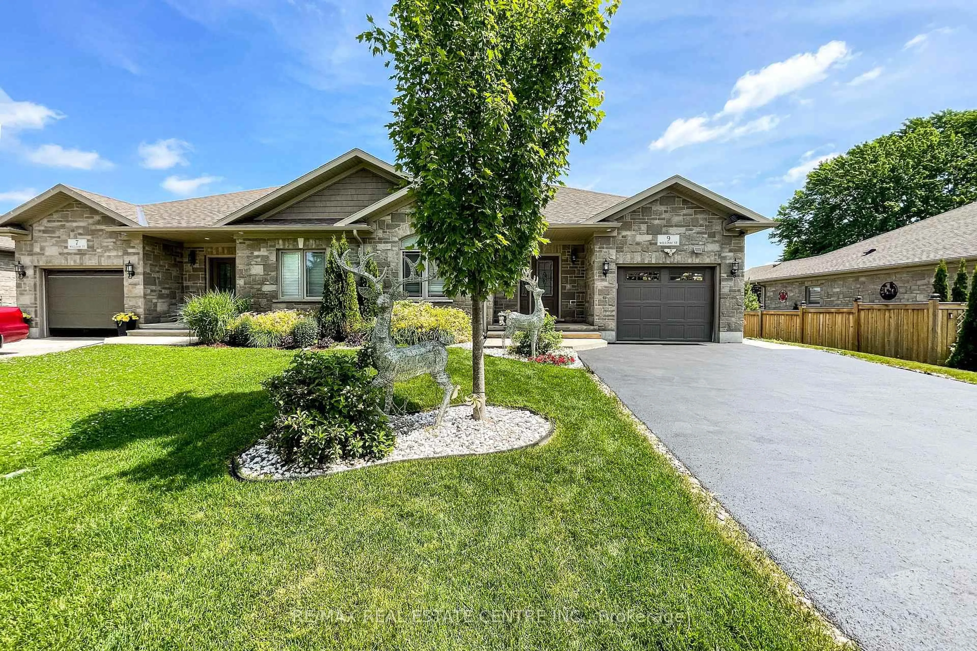Home with brick exterior material, street for 9 William St, Minto Ontario N0G 1M0