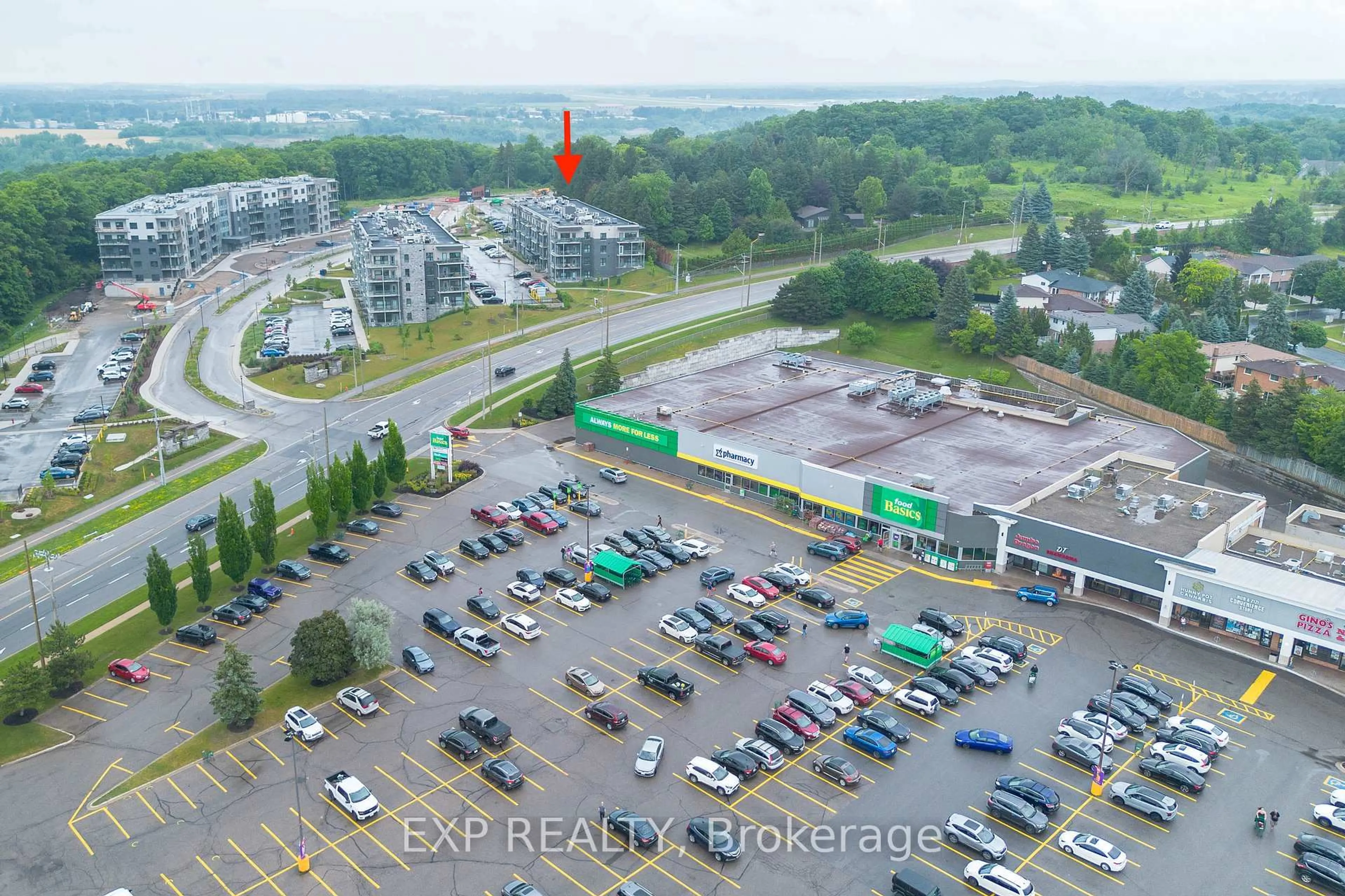 A pic from outside/outdoor area/front of a property/back of a property/a pic from drone, building for 1201 Lackner Pl #211, Kitchener Ontario N2A 0L4