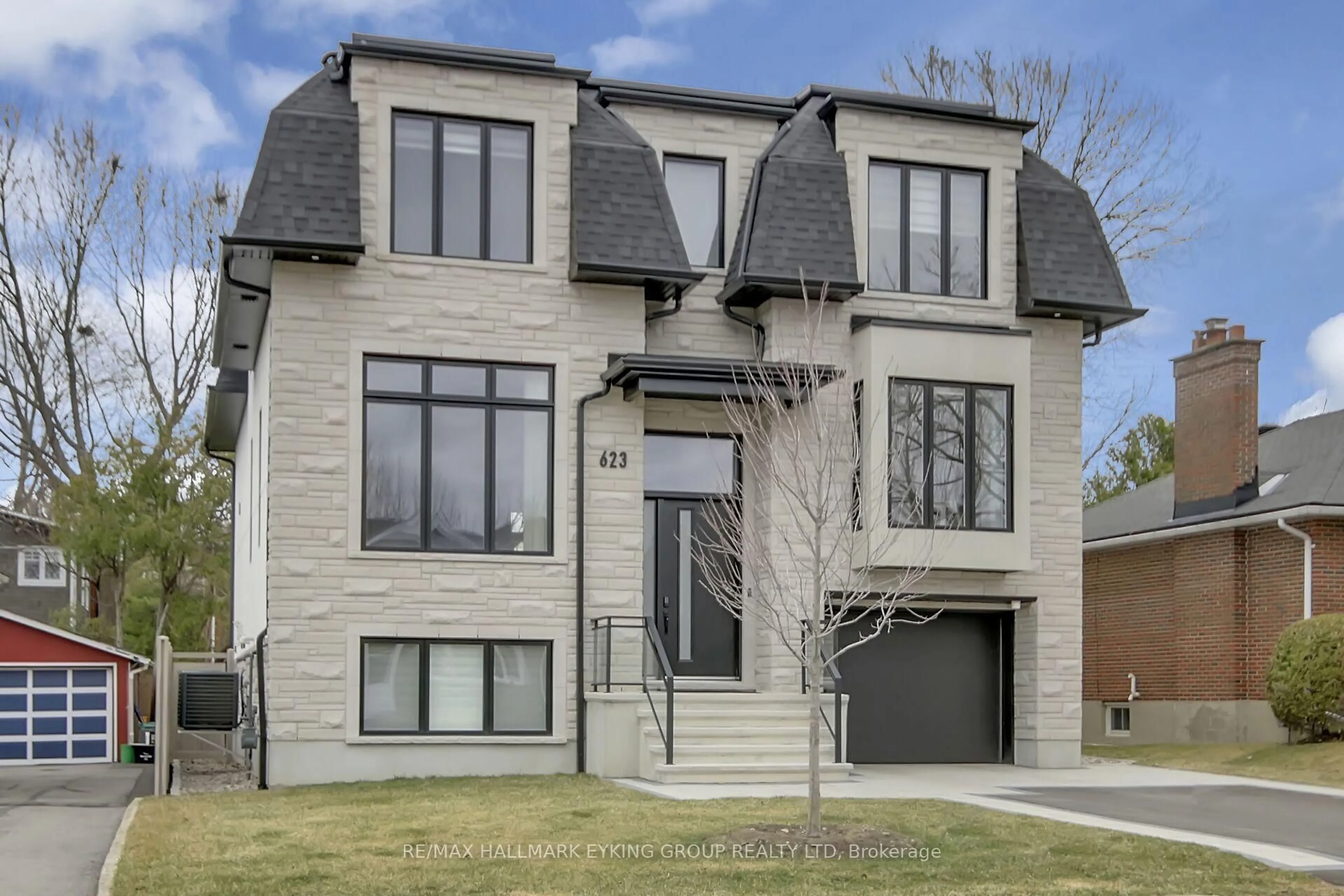 Home with brick exterior material, street for 623 Rowanwood Ave, Ottawa Ontario K2A 3E3