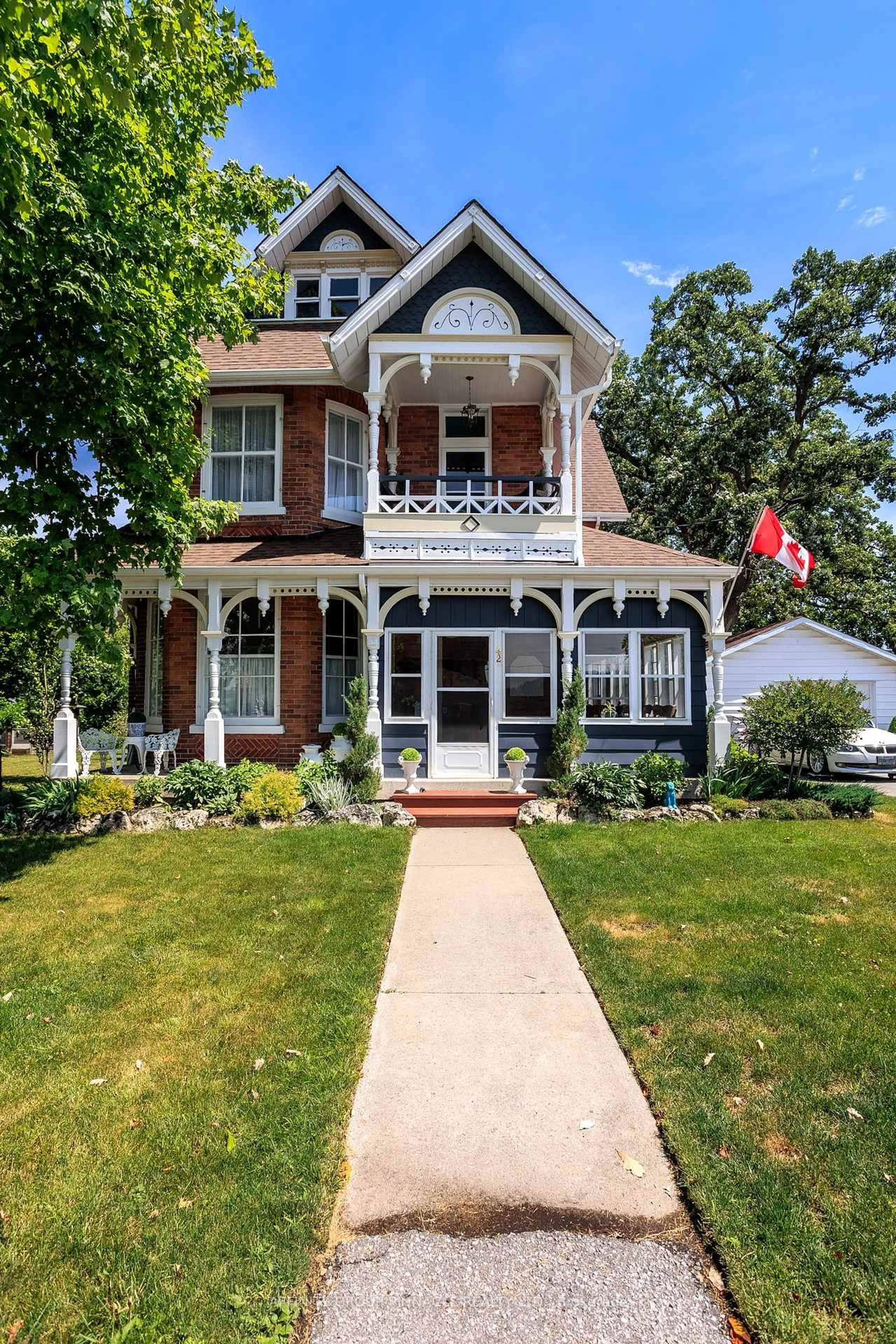 Home with brick exterior material, street for 42 Oak St, Kawartha Lakes Ontario K0M 1N0