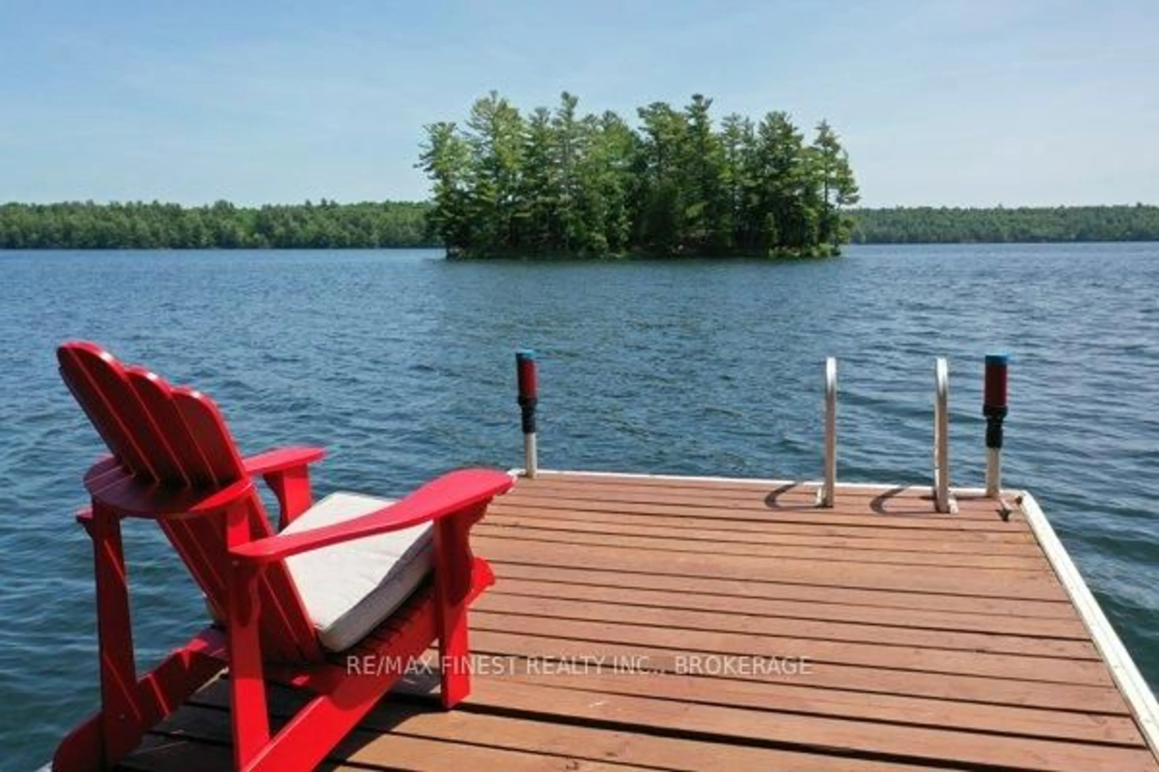 Patio, water/lake/river/ocean view for 3037 Hilltop Lane, Perth Road Ontario K0H 2L0