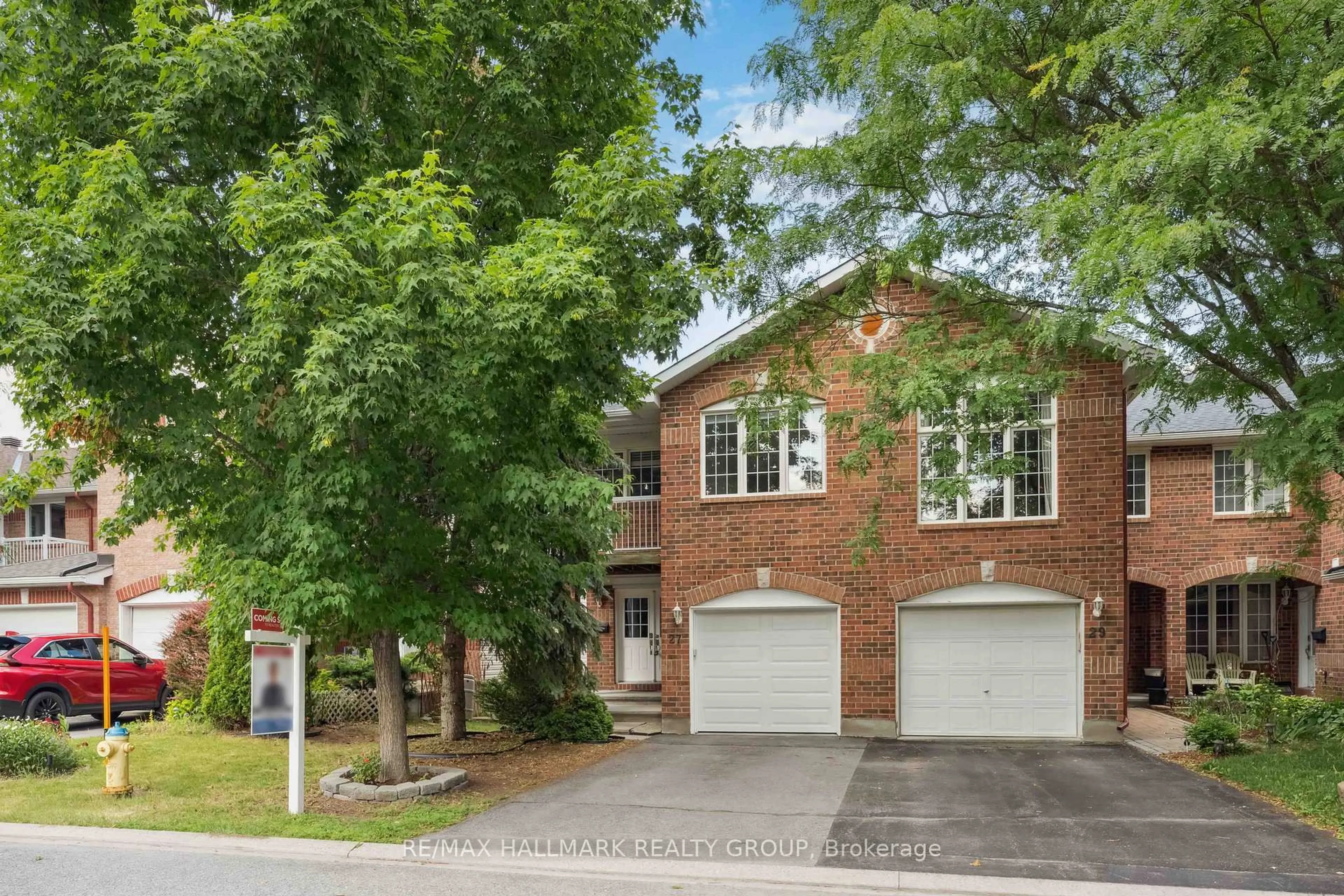 Home with brick exterior material, street for 27 Wallsend Ave, Ottawa Ontario K2K 3K7